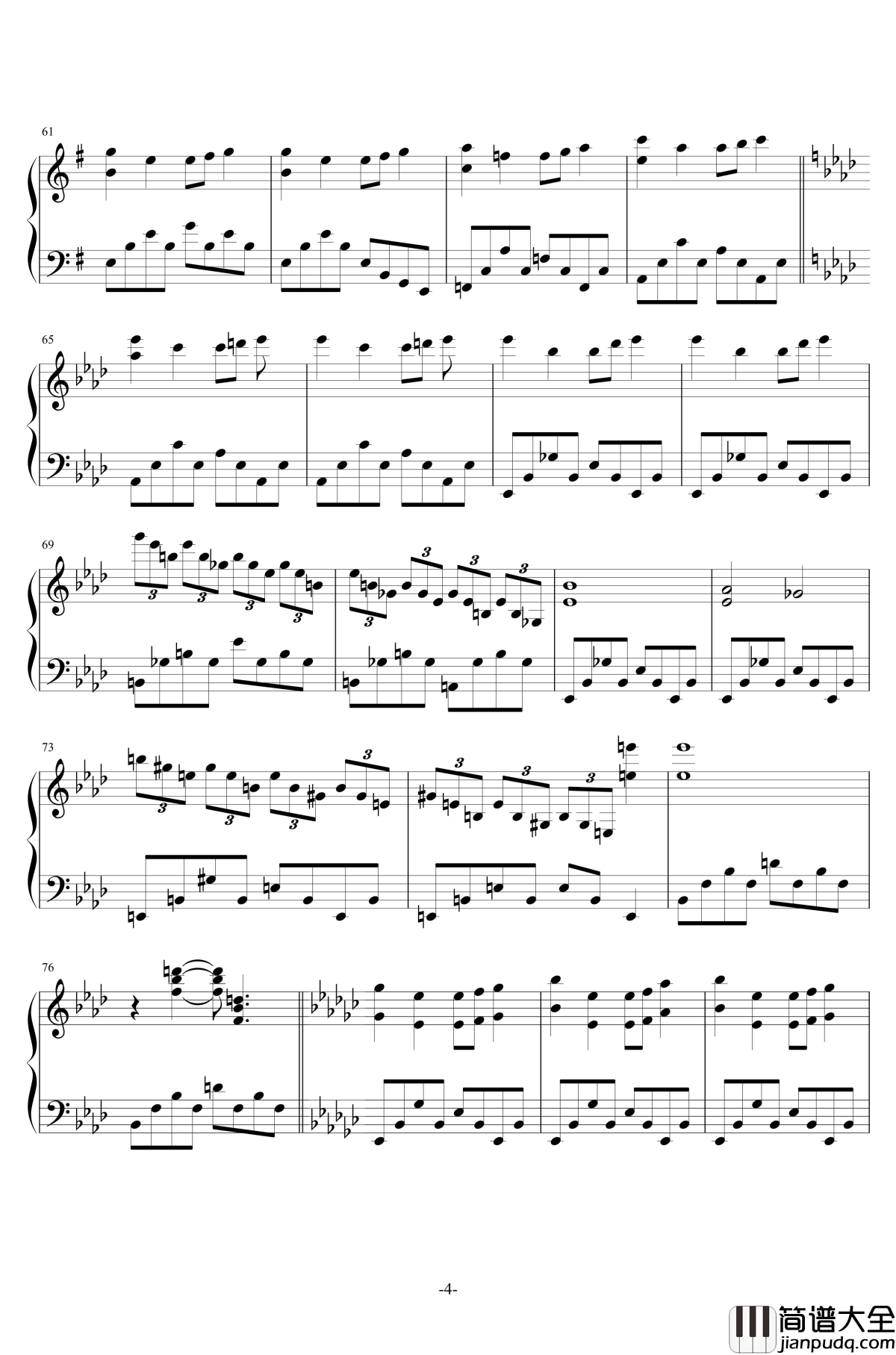 Undying_Love钢琴谱_two_steps_from_hell