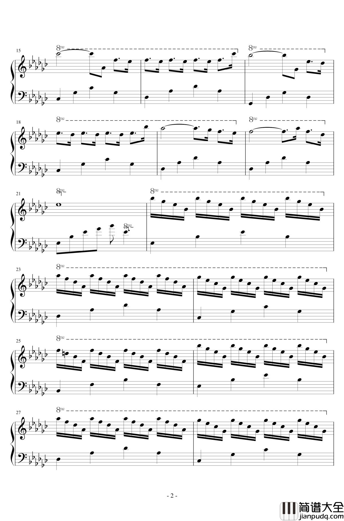 微雨落花·忆流年钢琴谱_不需要昵称