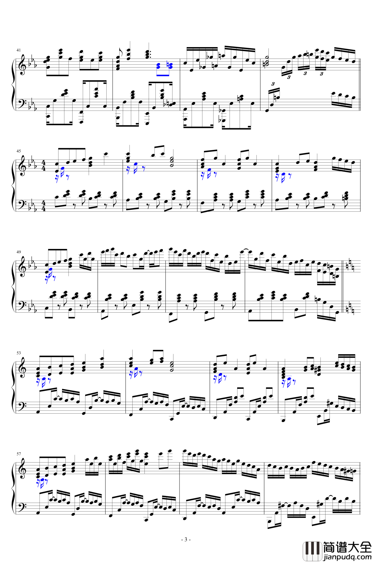 明治十七年的上海爱丽丝钢琴谱_明治十七年の上海アリス_转_东方project