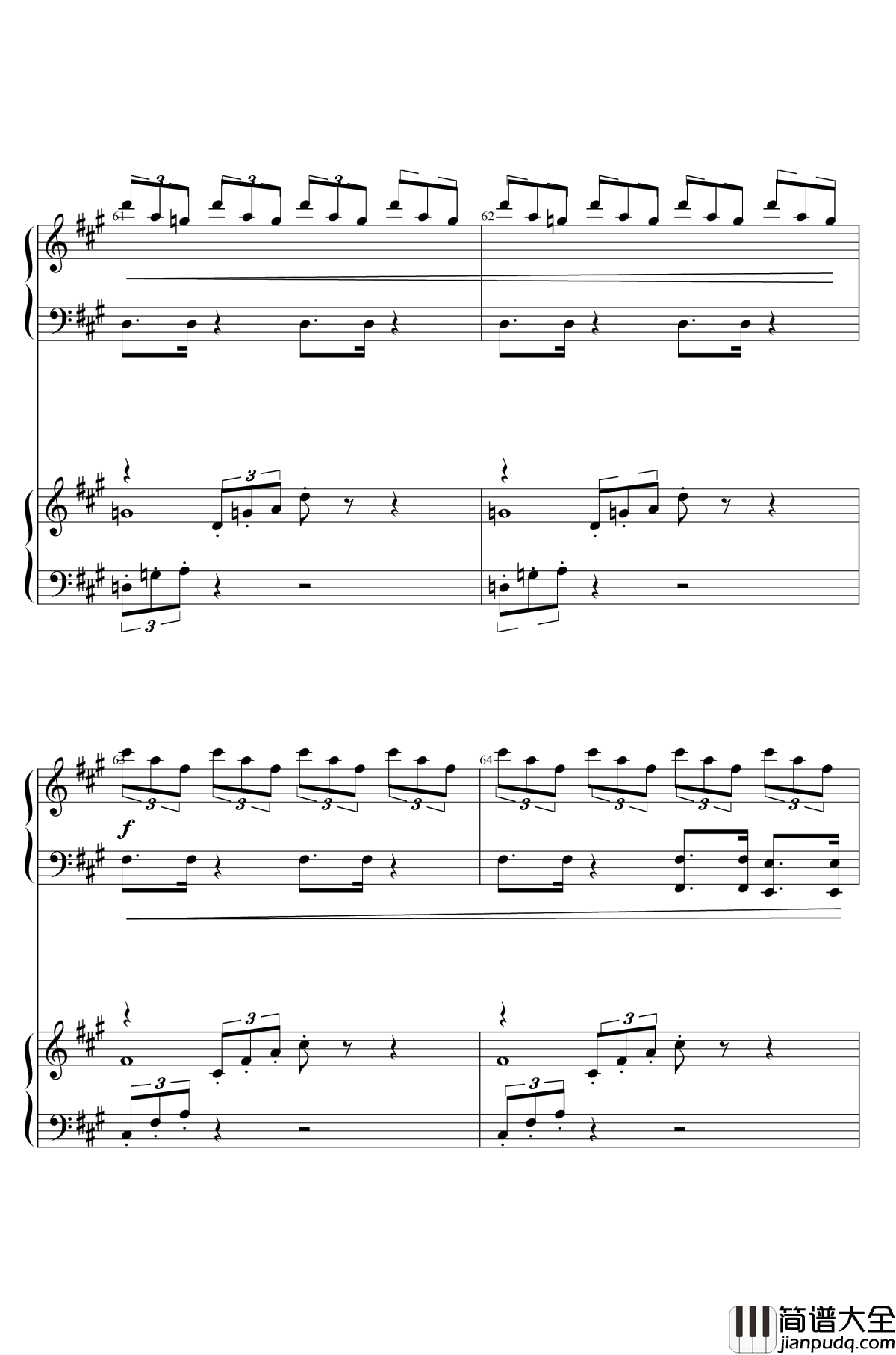 U.N.OWEN就是她吗钢琴谱_东方红魔乡_东方project