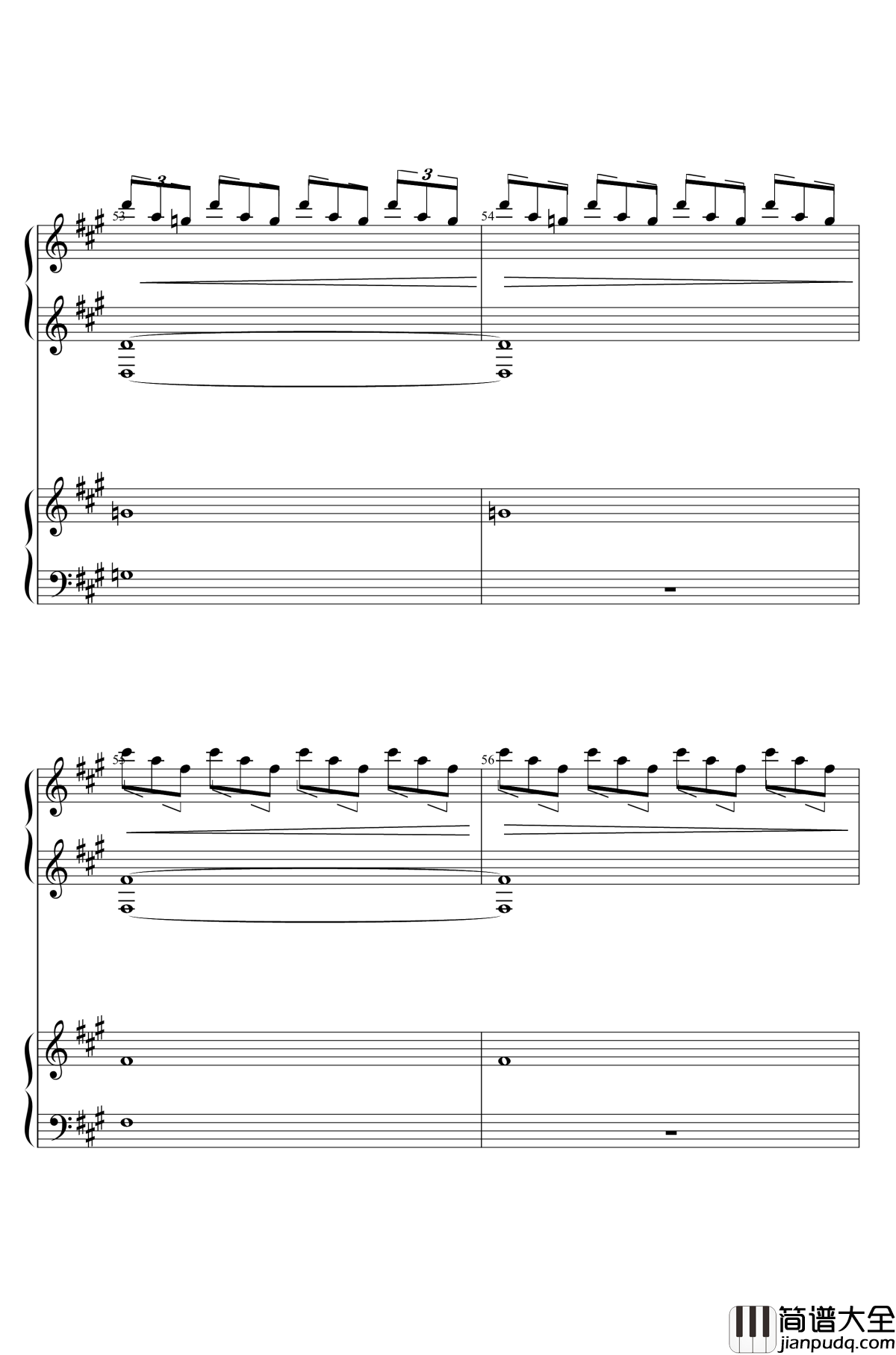 U.N.OWEN就是她吗钢琴谱_东方红魔乡_东方project