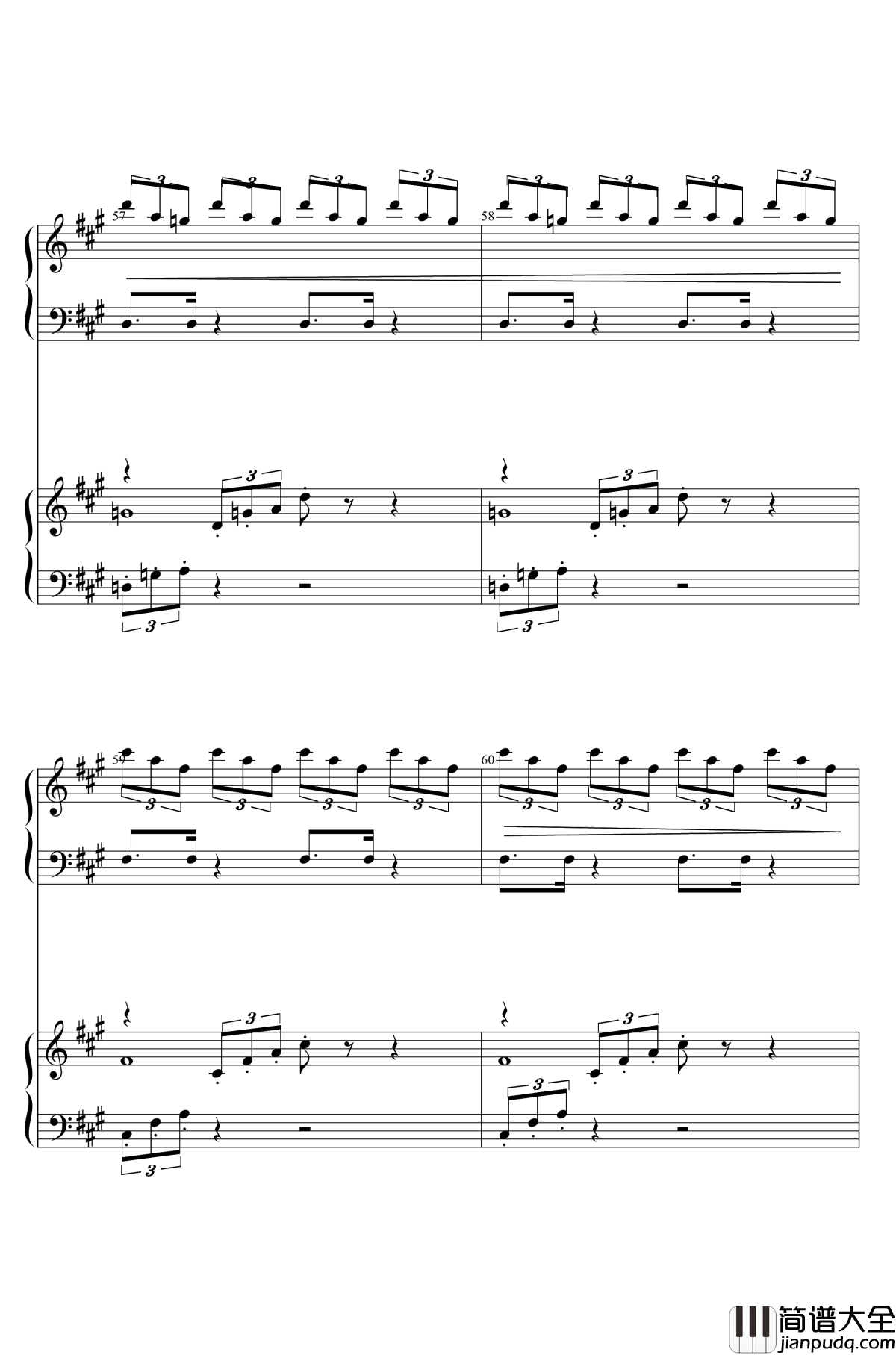 U.N.OWEN就是她吗钢琴谱_东方红魔乡_东方project