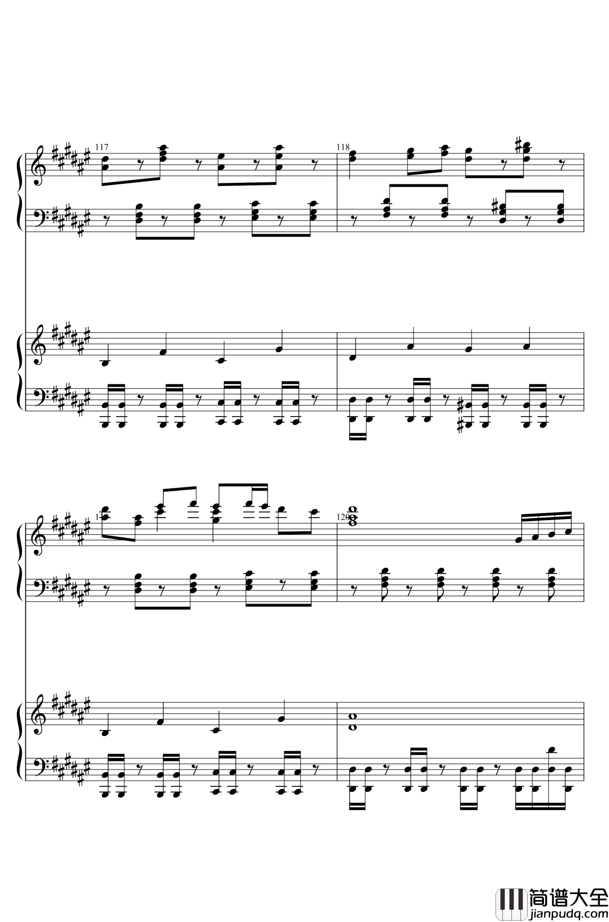 U.N.OWEN就是她吗钢琴谱_东方红魔乡_东方project