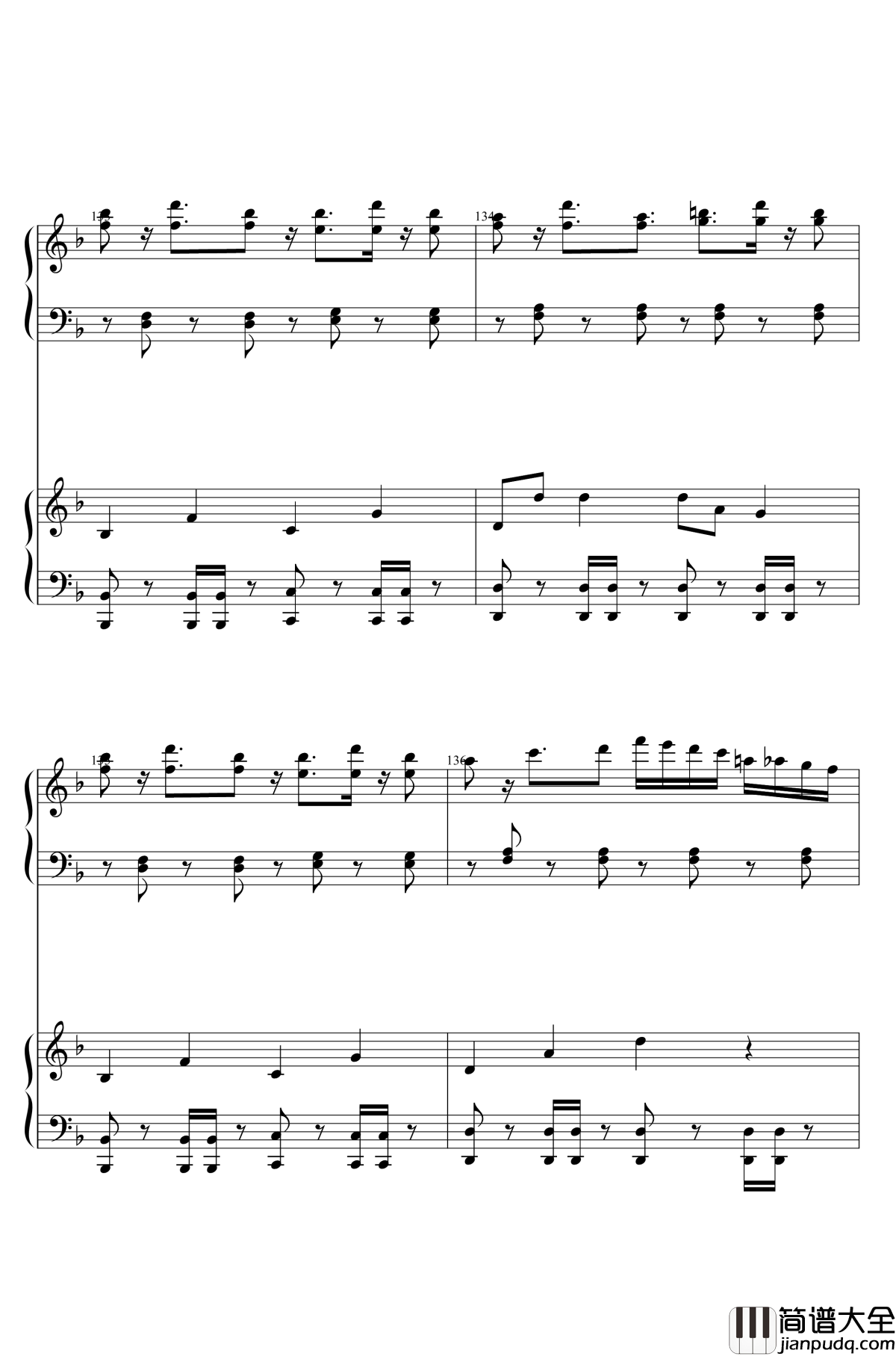 U.N.OWEN就是她吗钢琴谱_东方红魔乡_东方project