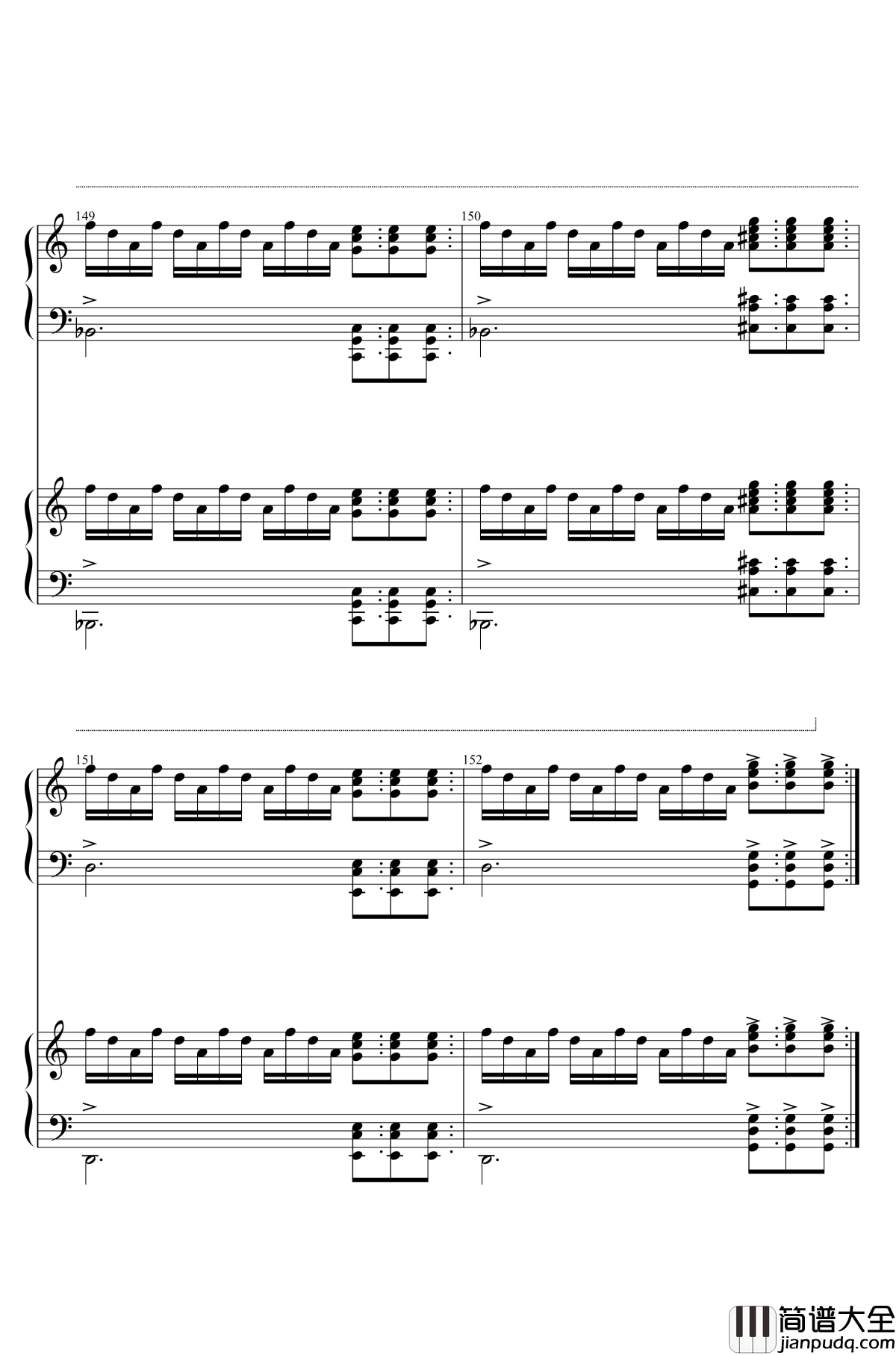 U.N.OWEN就是她吗钢琴谱_东方红魔乡_东方project