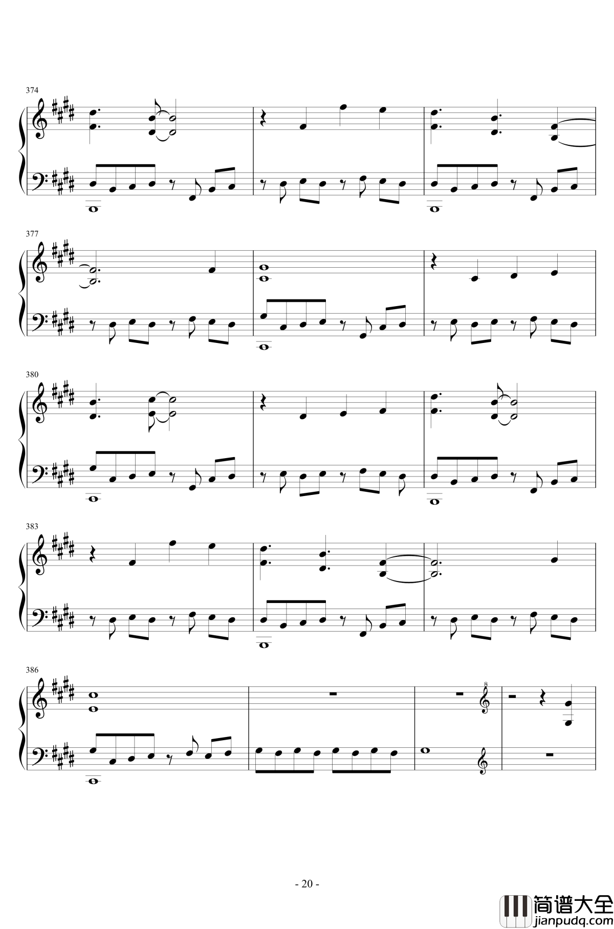 桃花源组曲钢琴谱_Minecraft史诗工坊_新·桃花源