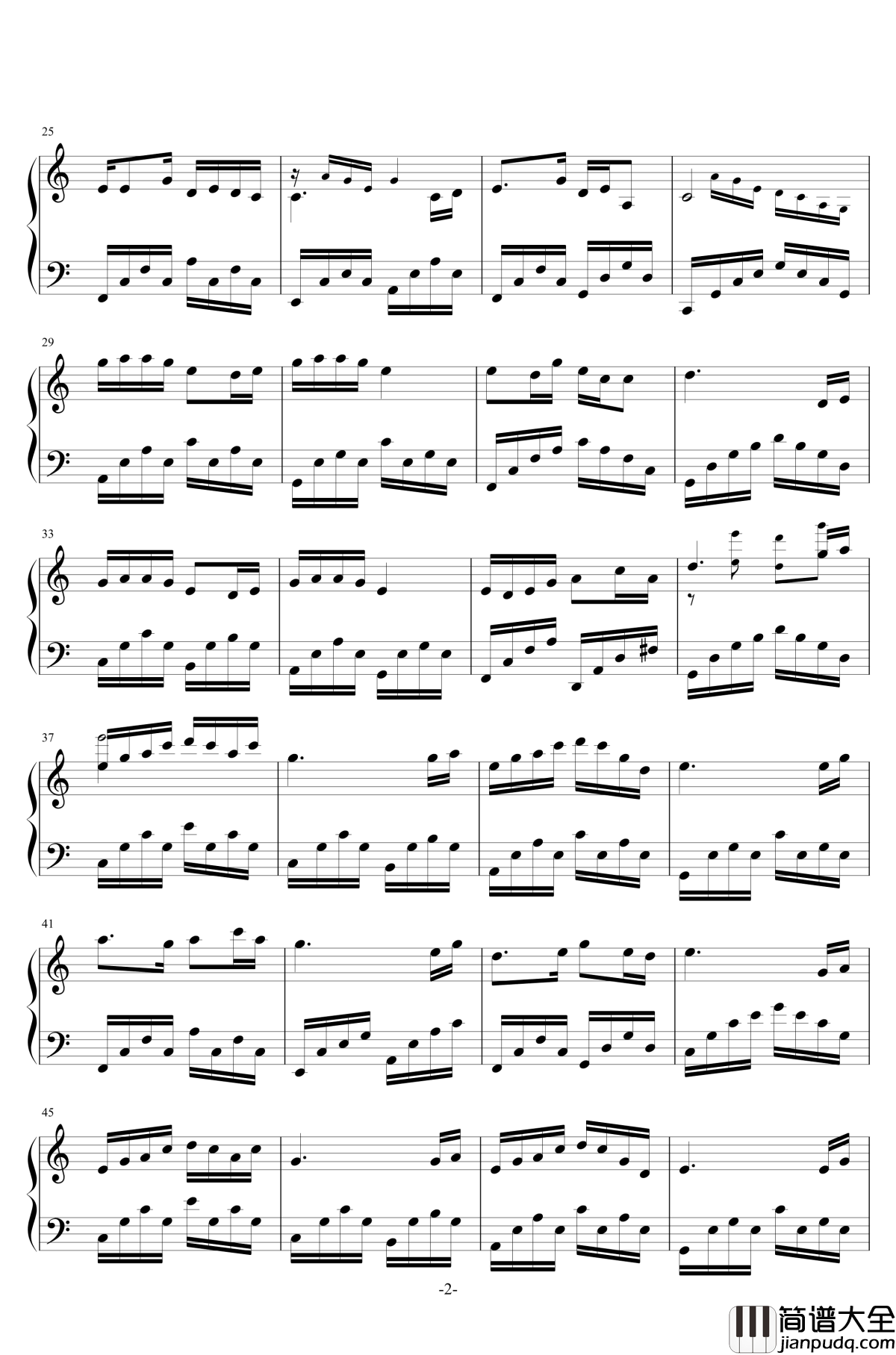 锦年入梦钢琴谱_人衣大人/云の泣