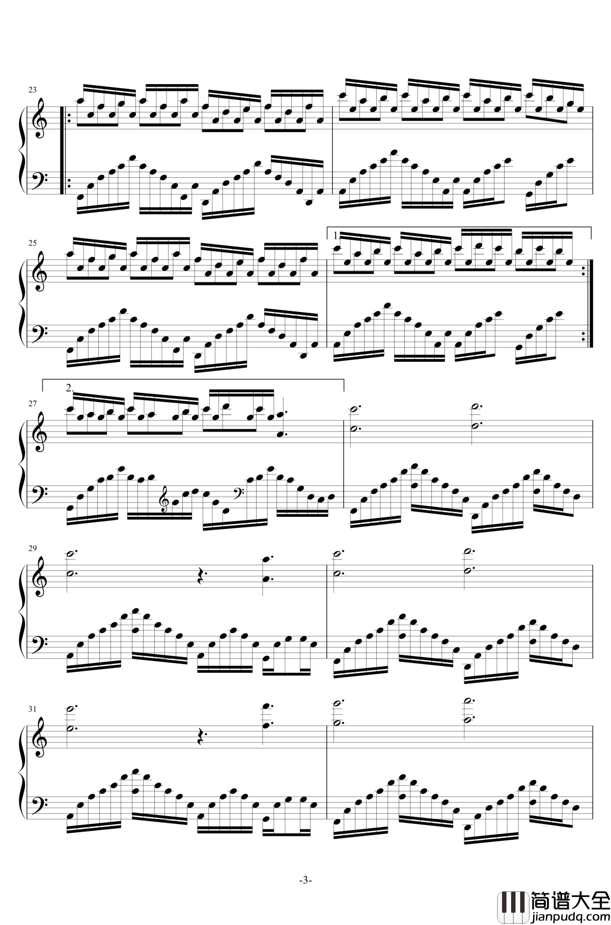 Nero钢琴谱_two_steps_from_hell