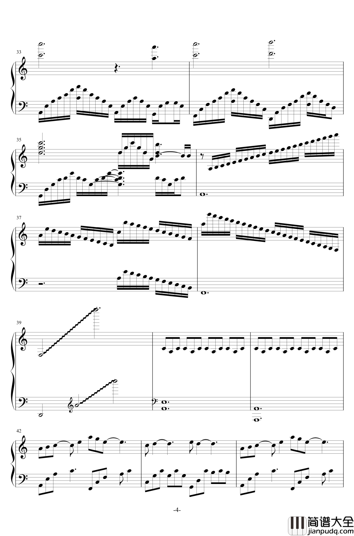 Nero钢琴谱_two_steps_from_hell