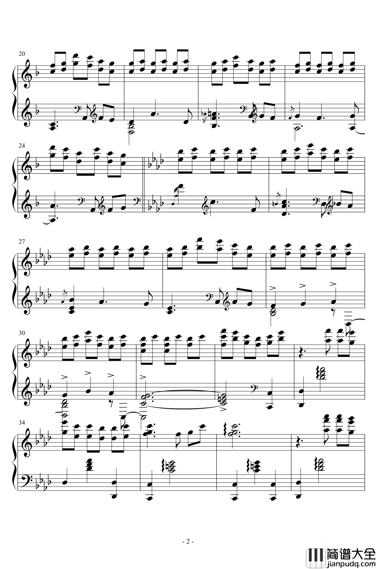 冒险岛忘却之湖钢琴谱_冒险岛