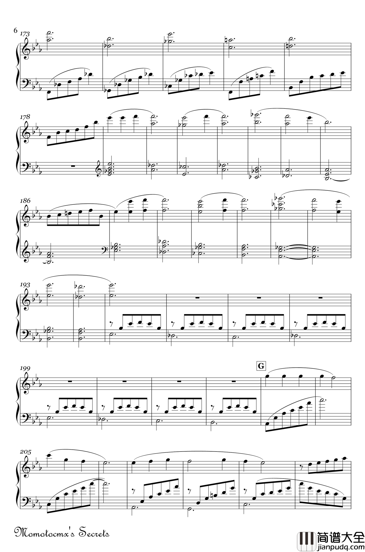 风の谷のナウシカ钢琴谱_风之谷_広橋真紀子