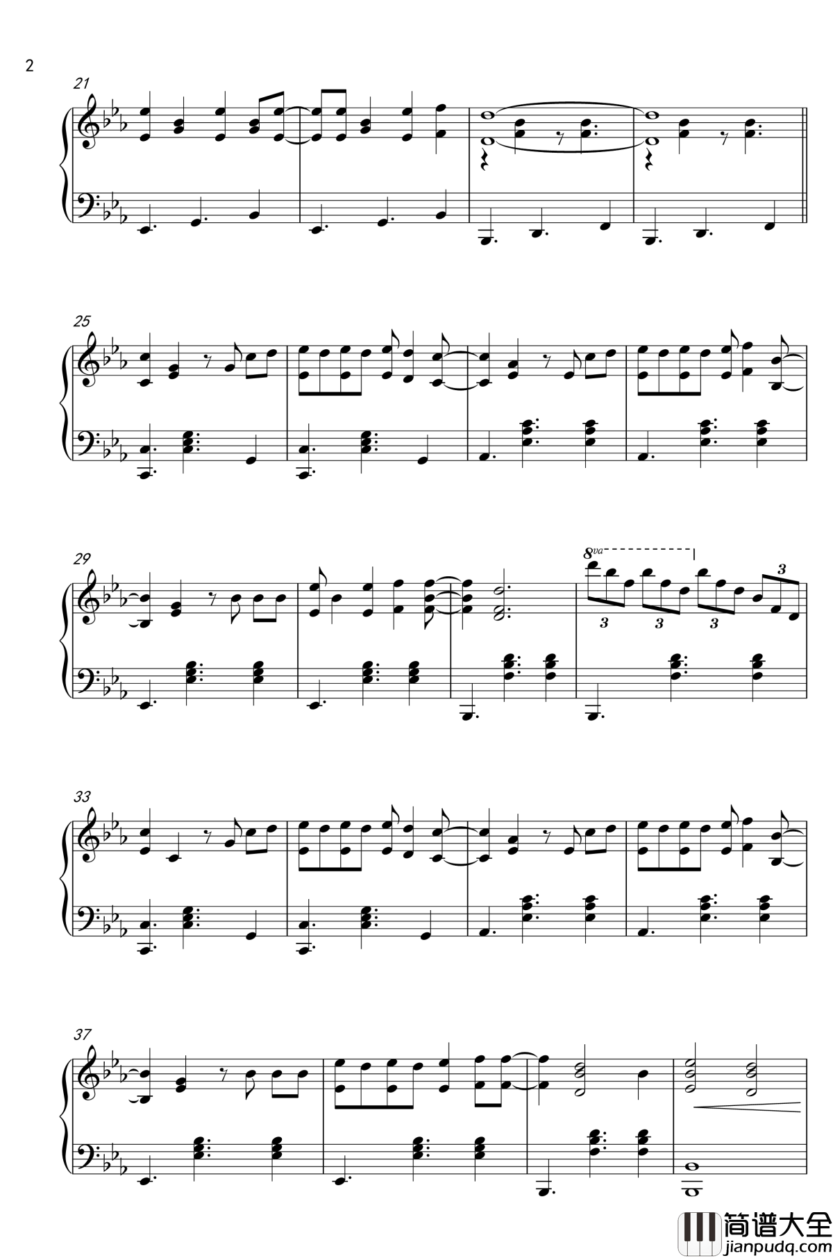 Desapcito钢琴谱_Jonny_may