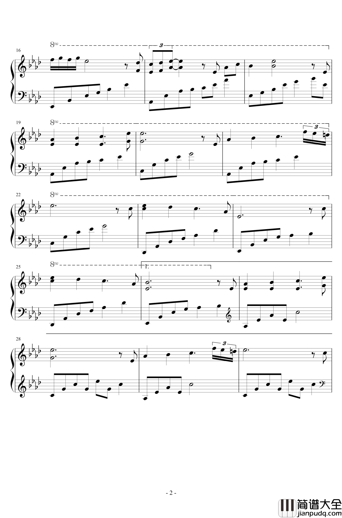 Connies_Butterfly钢琴谱_Shardad_Rohani