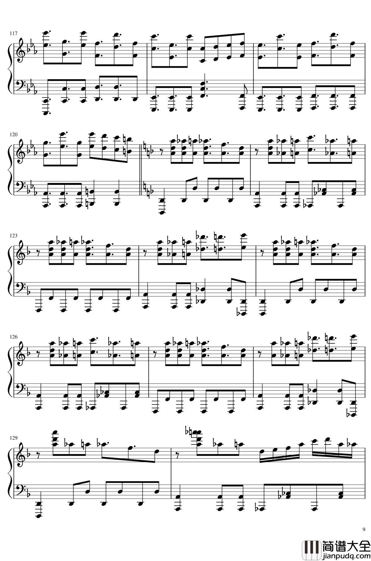 Reverse_Ideology钢琴谱_リバースイデオロギー_东方project_东方辉针城_触手猴