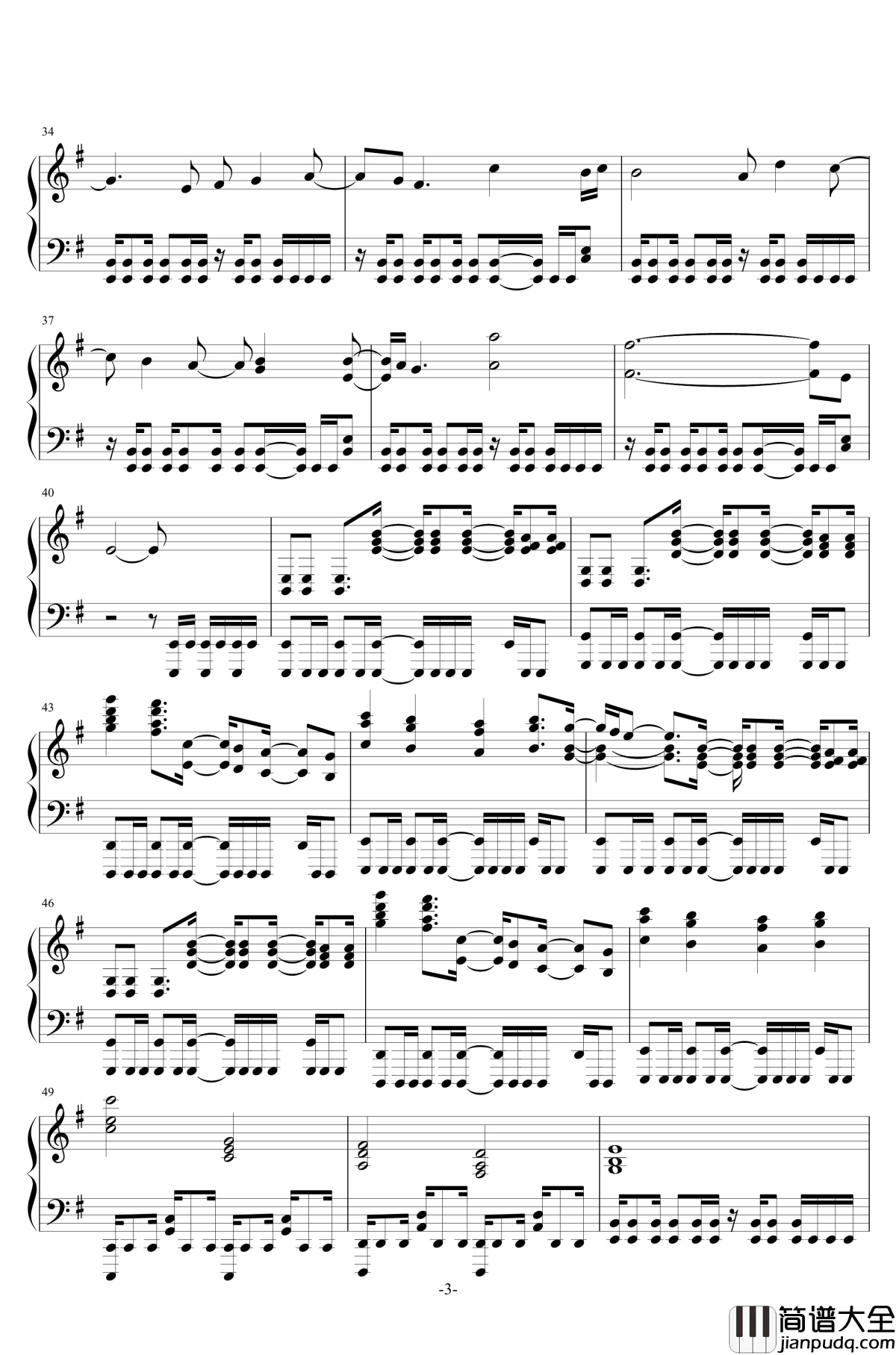 Bring_Me_To_Life钢琴谱_Evanescence