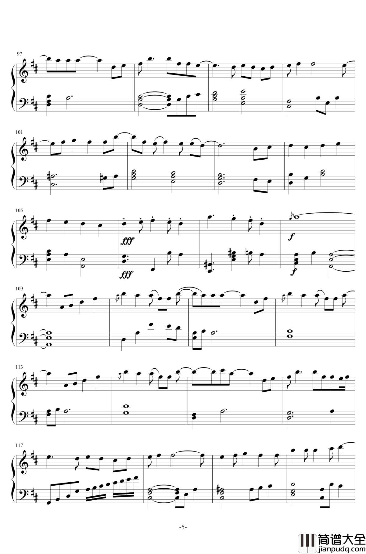 彗星的眼泪钢琴谱_钢琴版_金莎