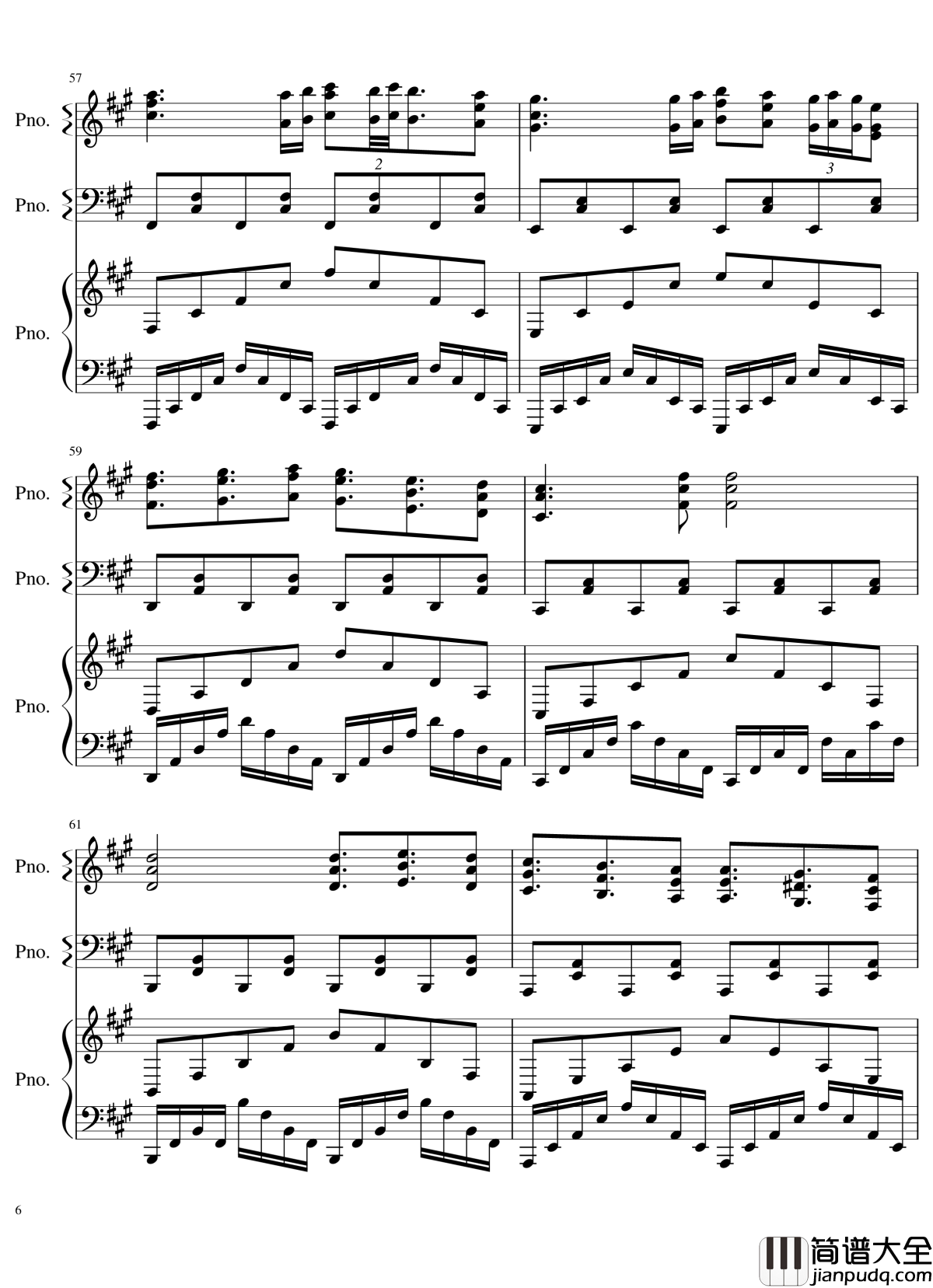 Mysterious_Mountain钢琴谱_妖怪之山_东方风神录_东方project