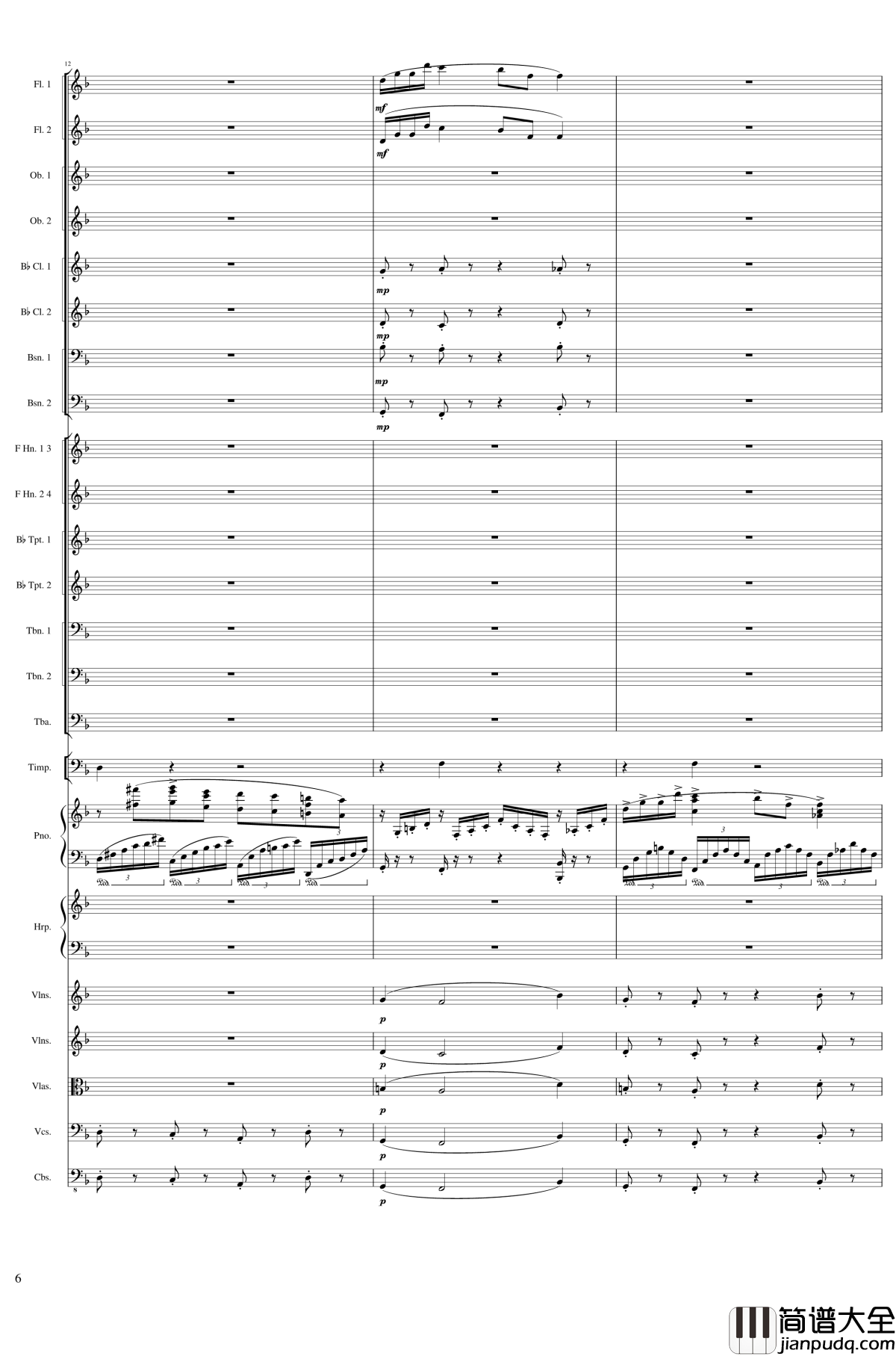 Fantasy_for_piano_and_orchestra,_Op.80钢琴谱_一个球