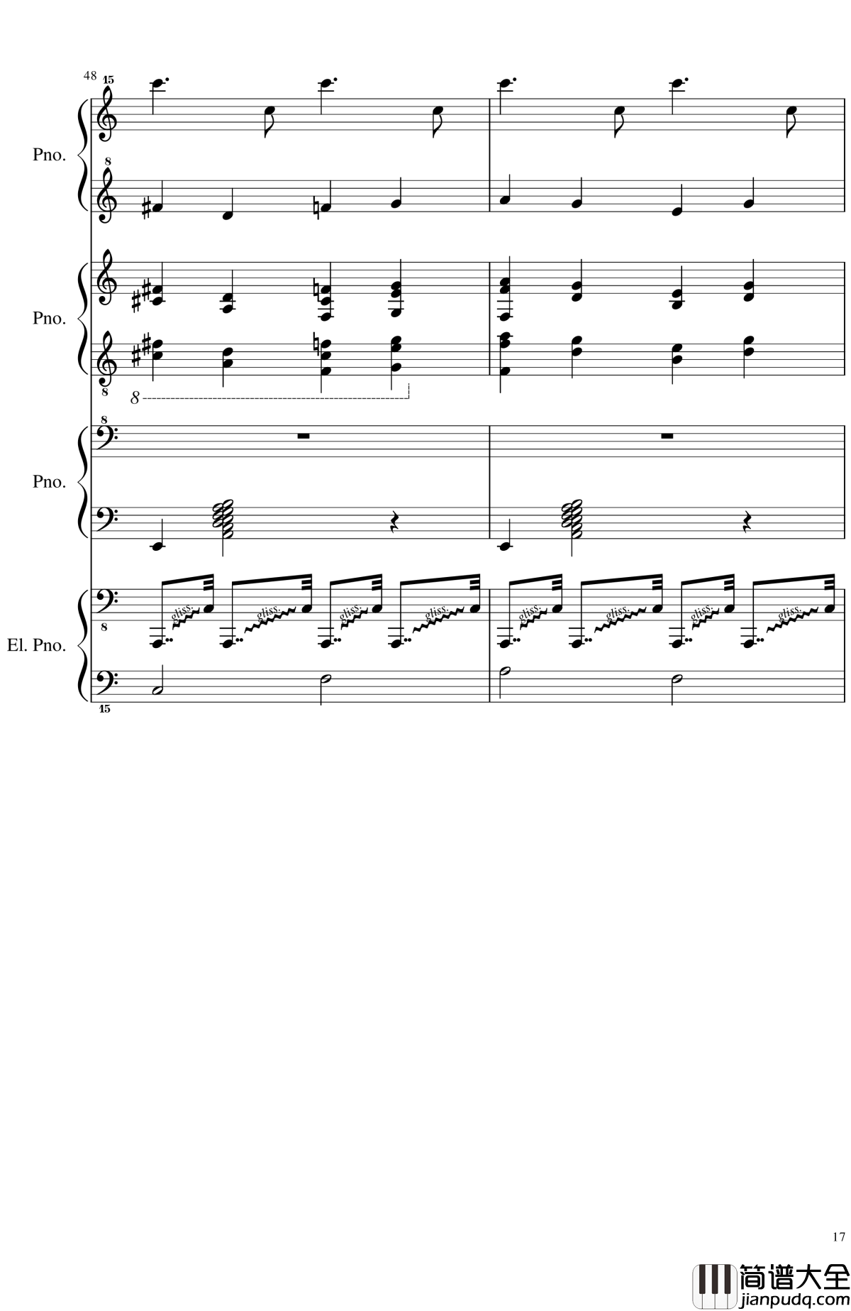 黑乐谱钢琴谱_毁电脑系列_2dgdsvshh