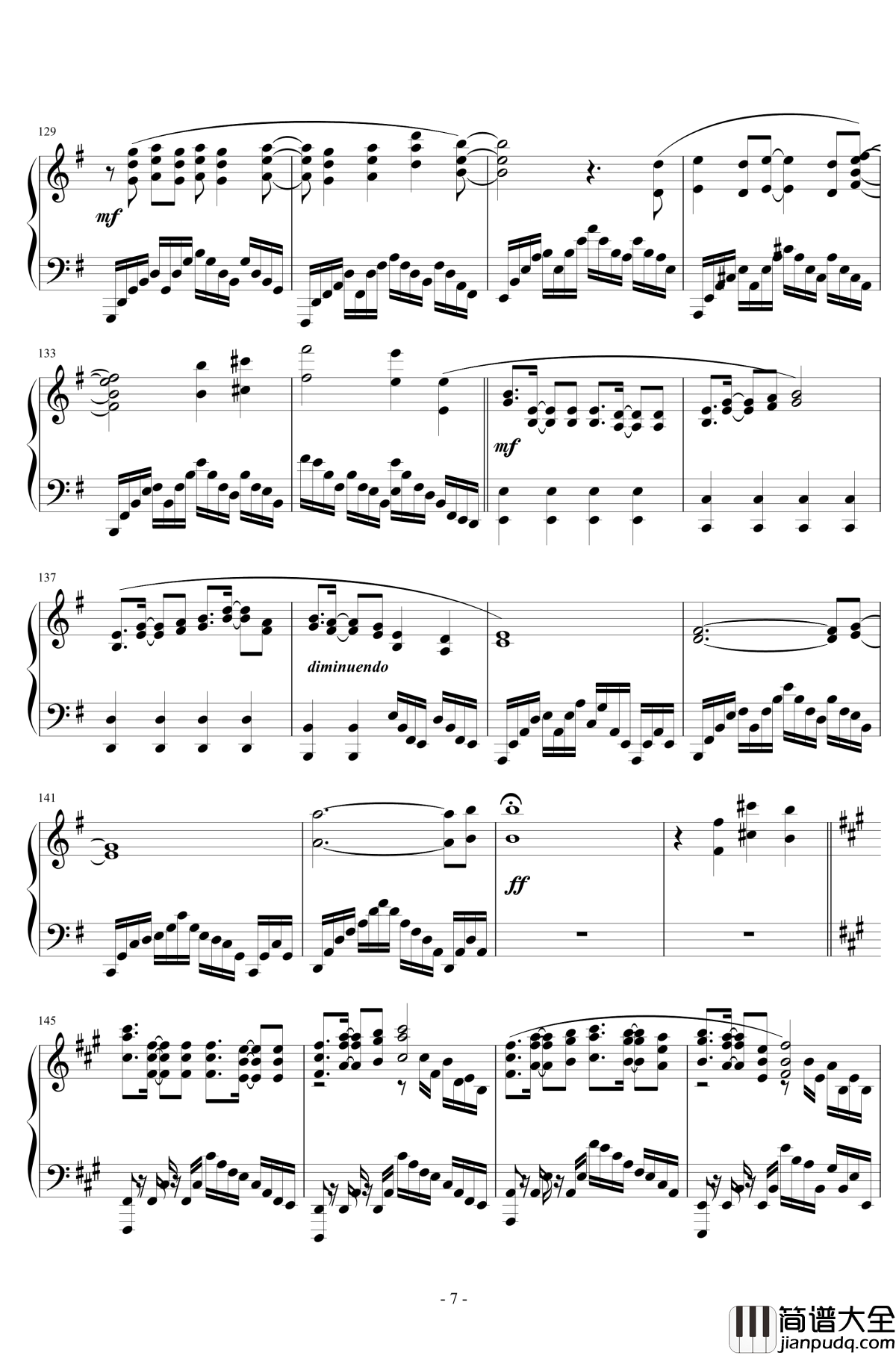 There_is_a_reason钢琴谱_No_Game_No_Life:_Zero__ED_游戏人生