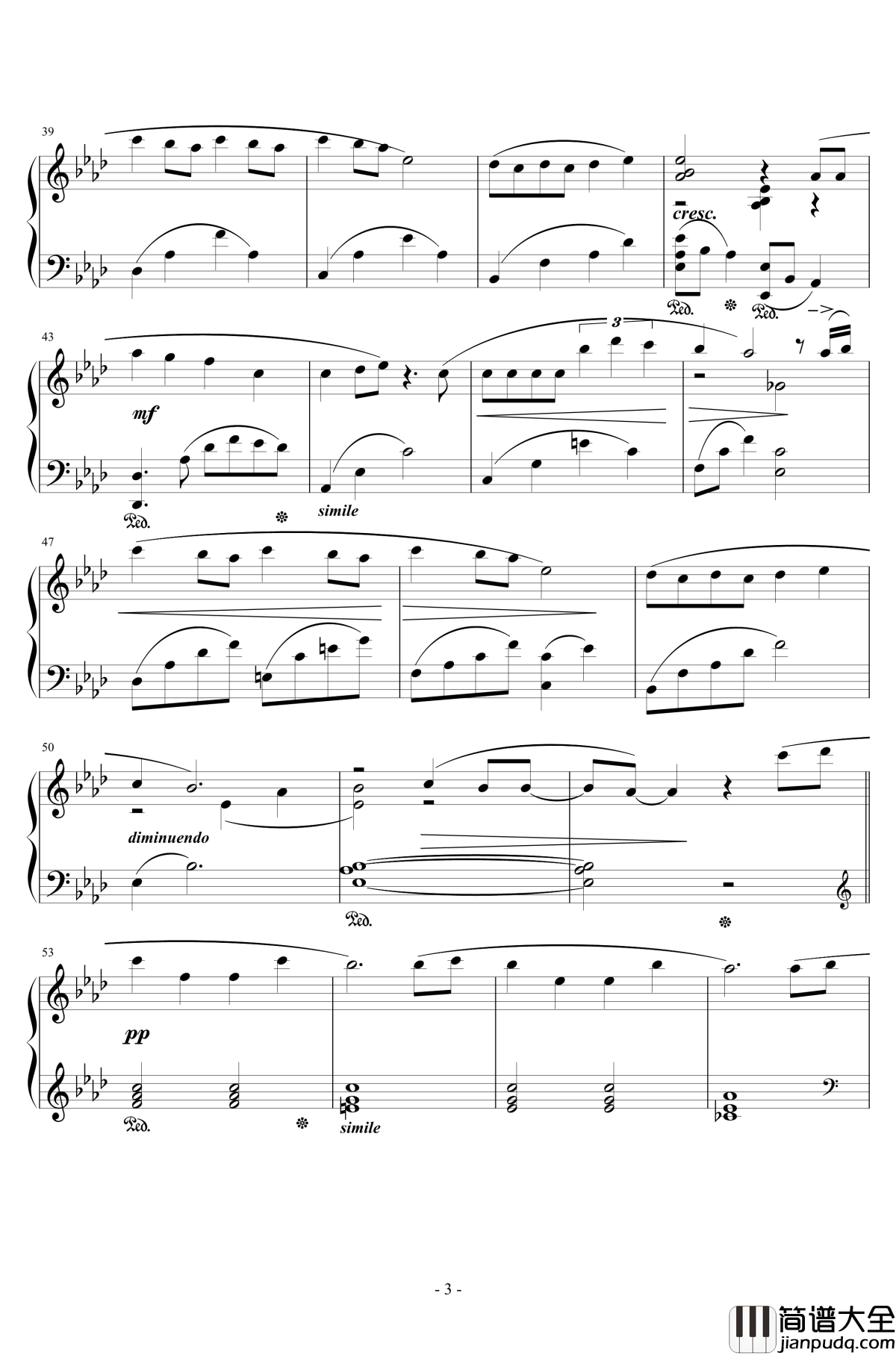 有个爱你的人不容易钢琴谱_Piano_version_那英