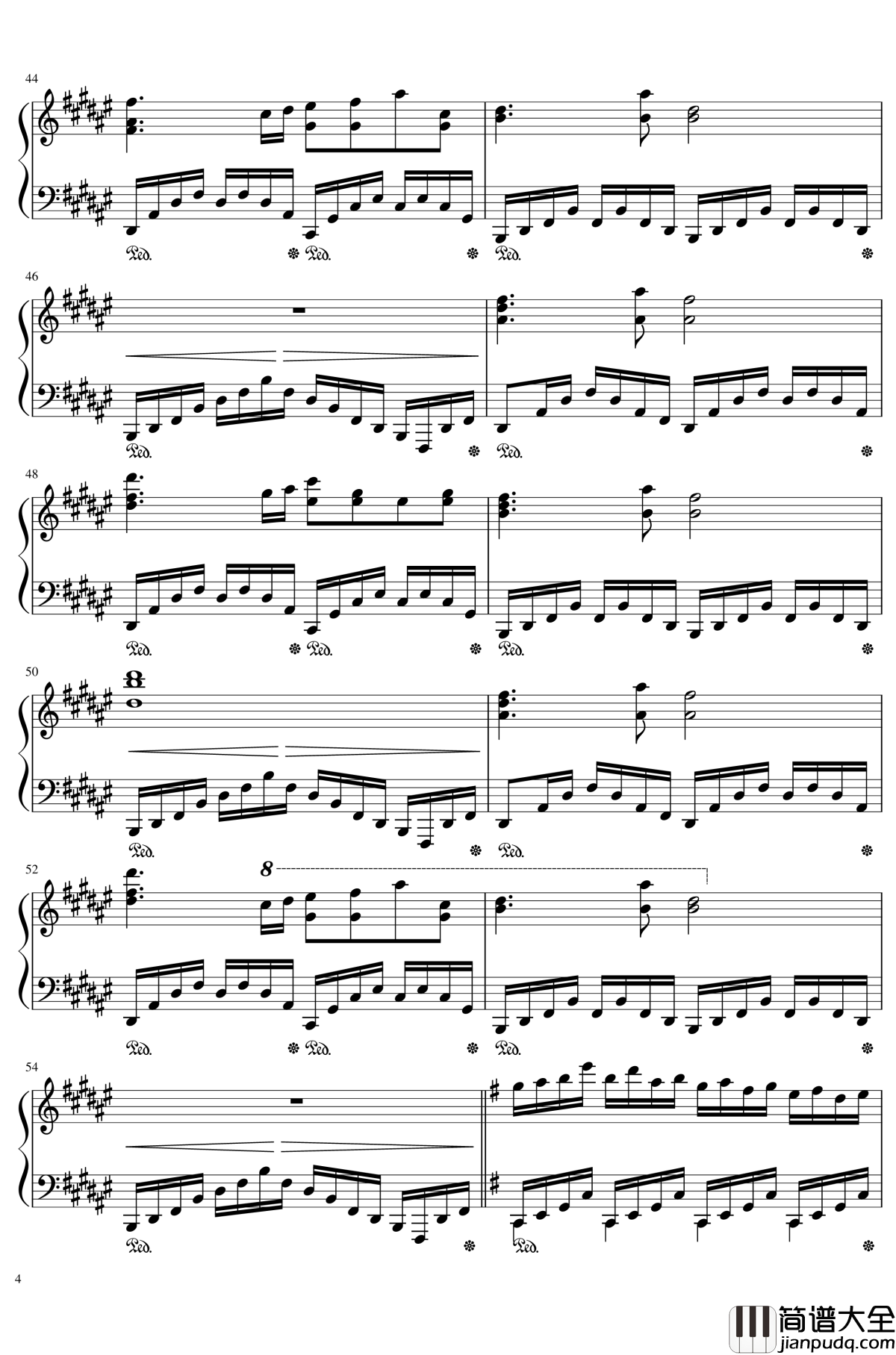 少女绮想曲钢琴谱_Dream_Battle_幻想游戏＜永＞_东方_触手猴