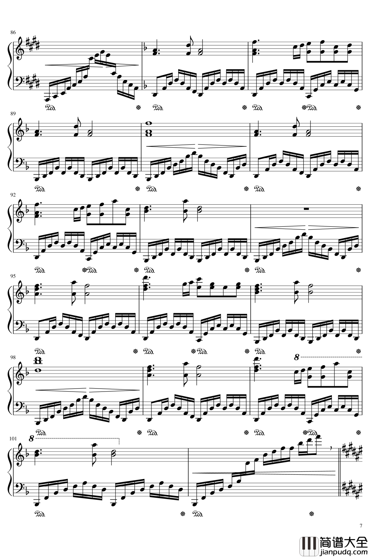 少女绮想曲钢琴谱_Dream_Battle_幻想游戏＜永＞_东方_触手猴