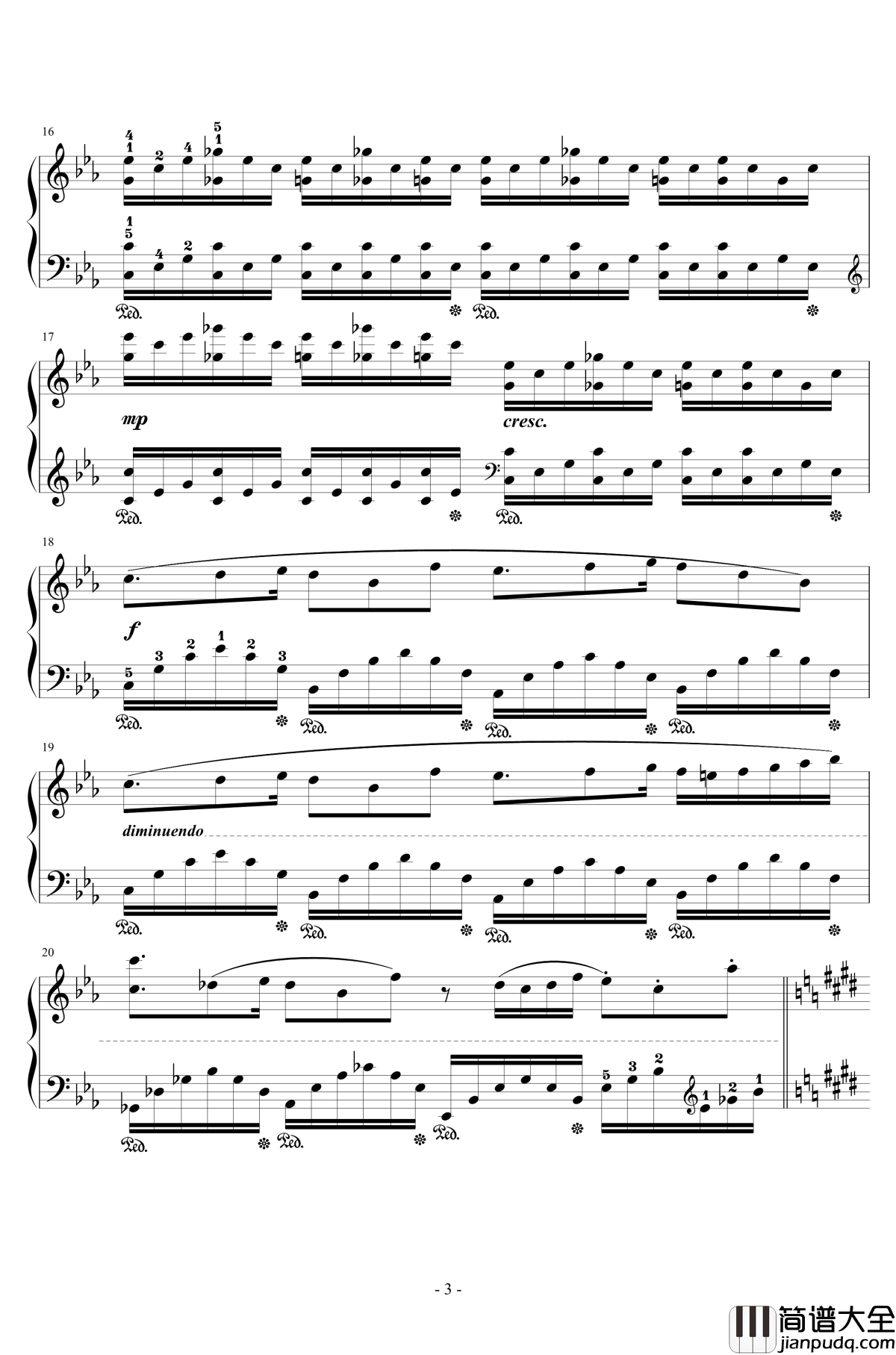 Hunter_Chance钢琴谱_植松伸夫