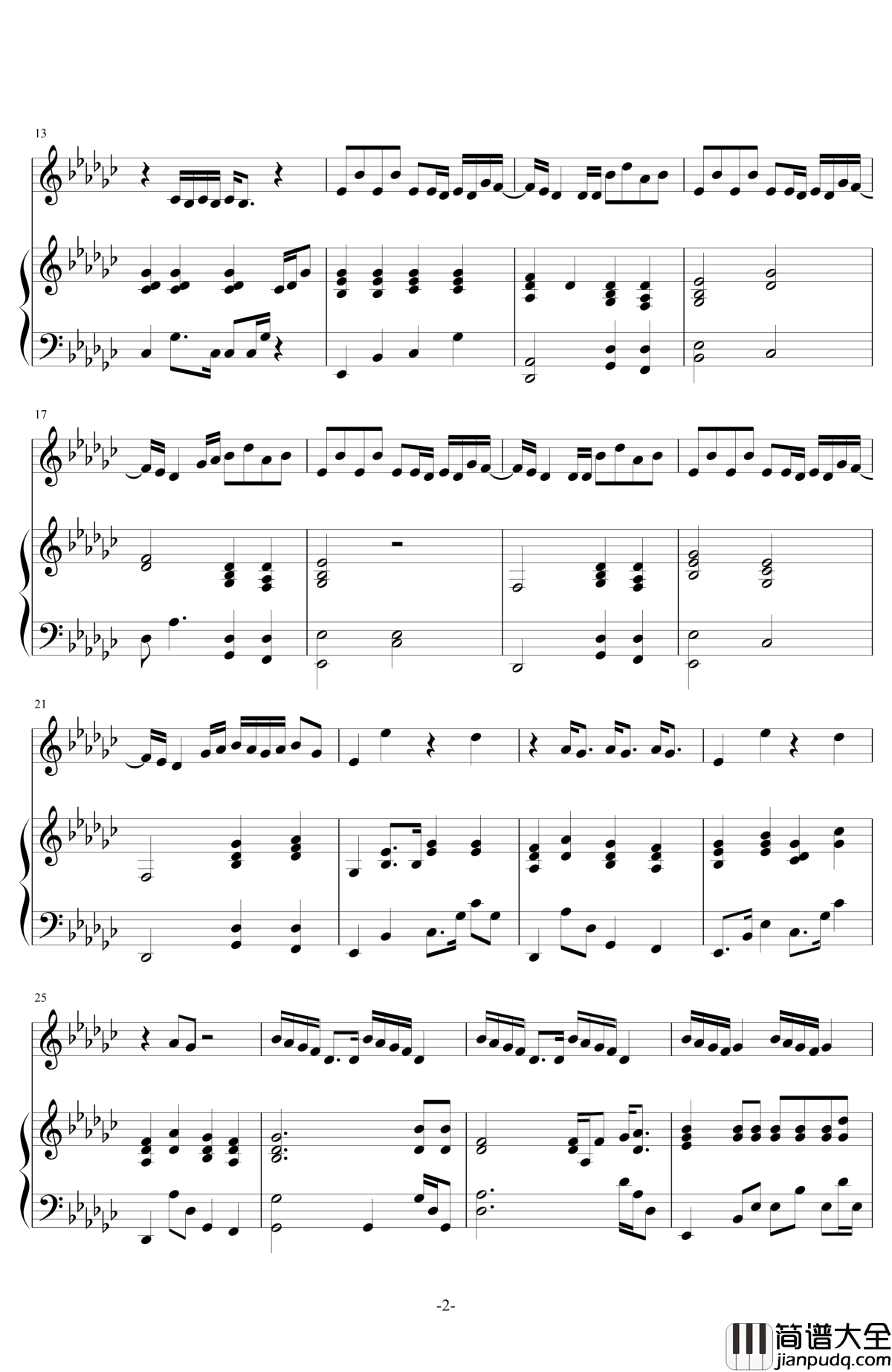 I_knew_you_were_trouble钢琴谱_伴奏_Taylor_Swift