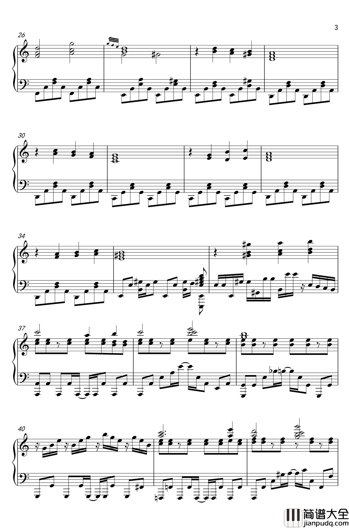 Reincarnation钢琴谱_いんぷれ__東方夢時空_东方project