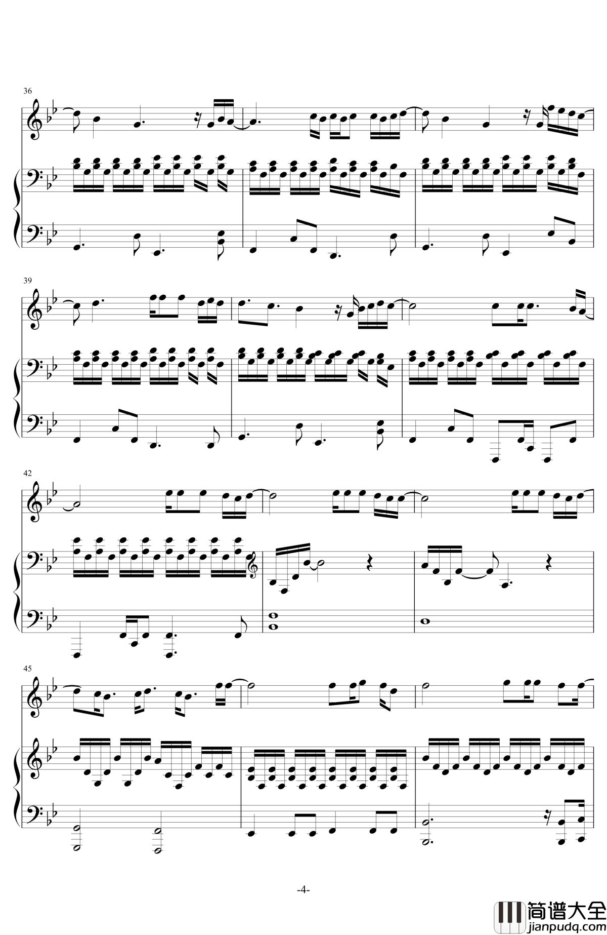 The_One_That_Got_Away钢琴谱_伴奏_Katy_Perry