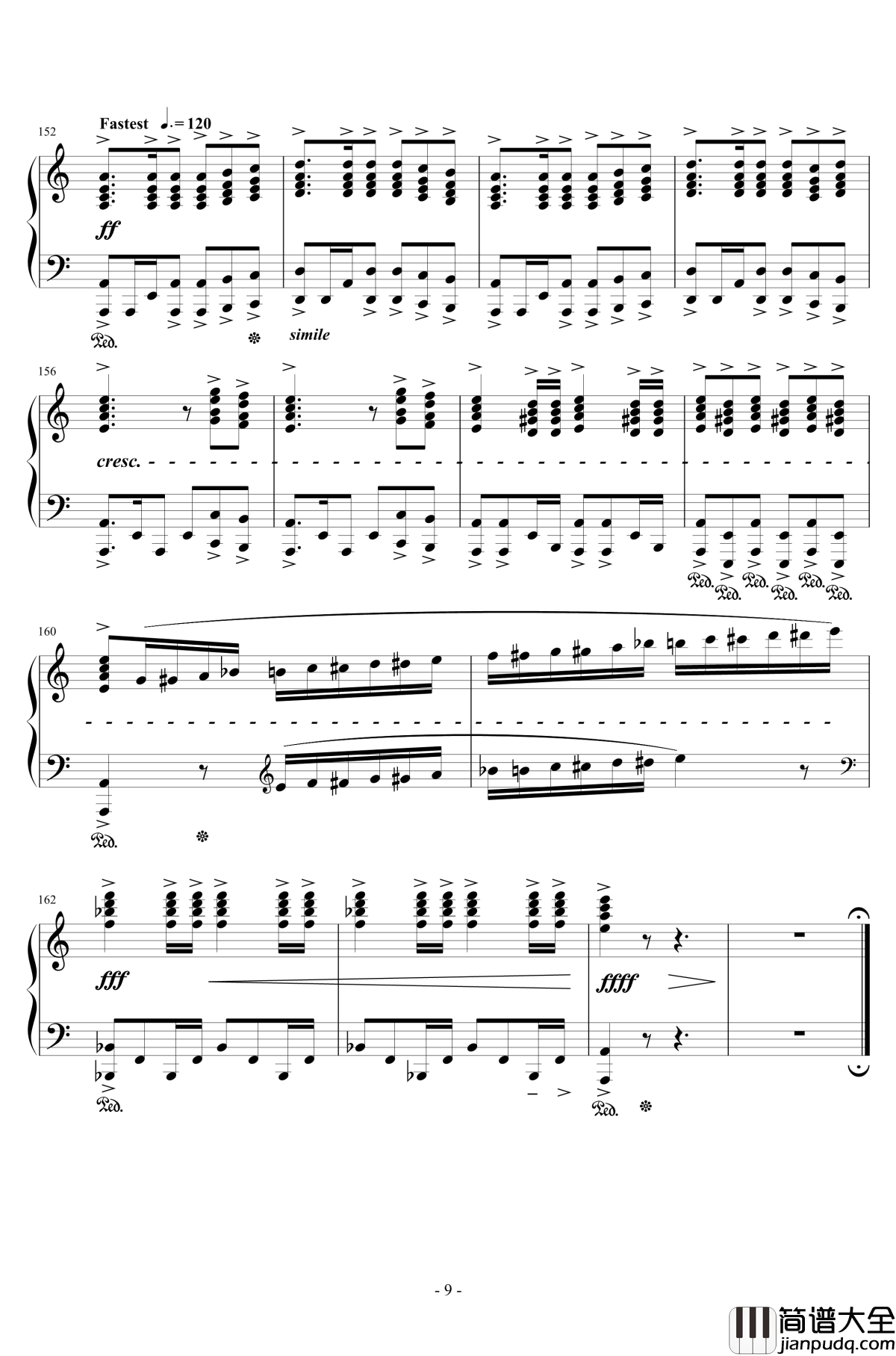 Vamo_Alla_Flamenco钢琴谱_Final_Fantasy_IX_植松伸夫