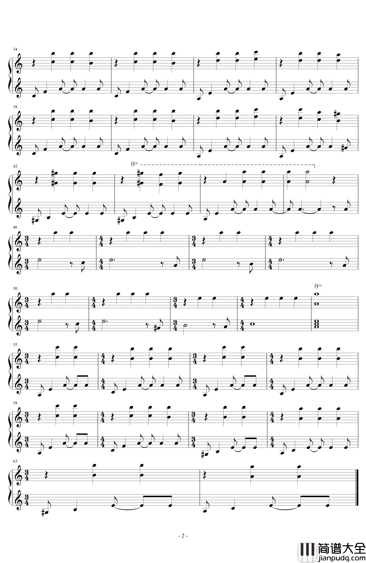 La_comedie钢琴谱_喜剧_氰化欢乐秀