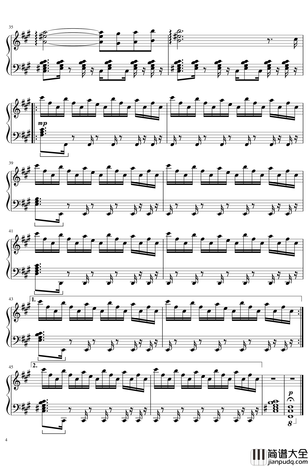 Shooting!钢琴谱_雷顿教授与超文明A的遗产_西浦智仁