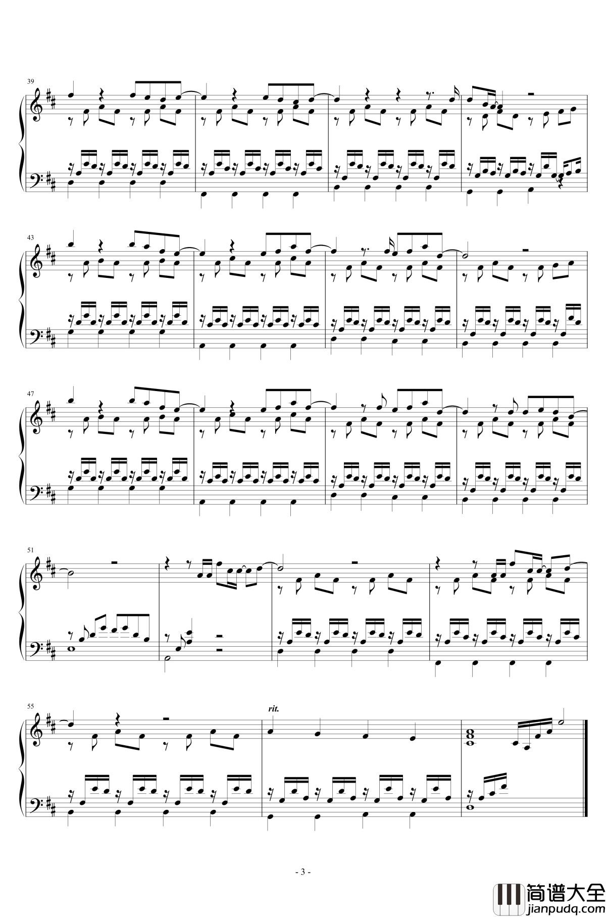 Beautiful_Life钢琴谱_踏血寻梅