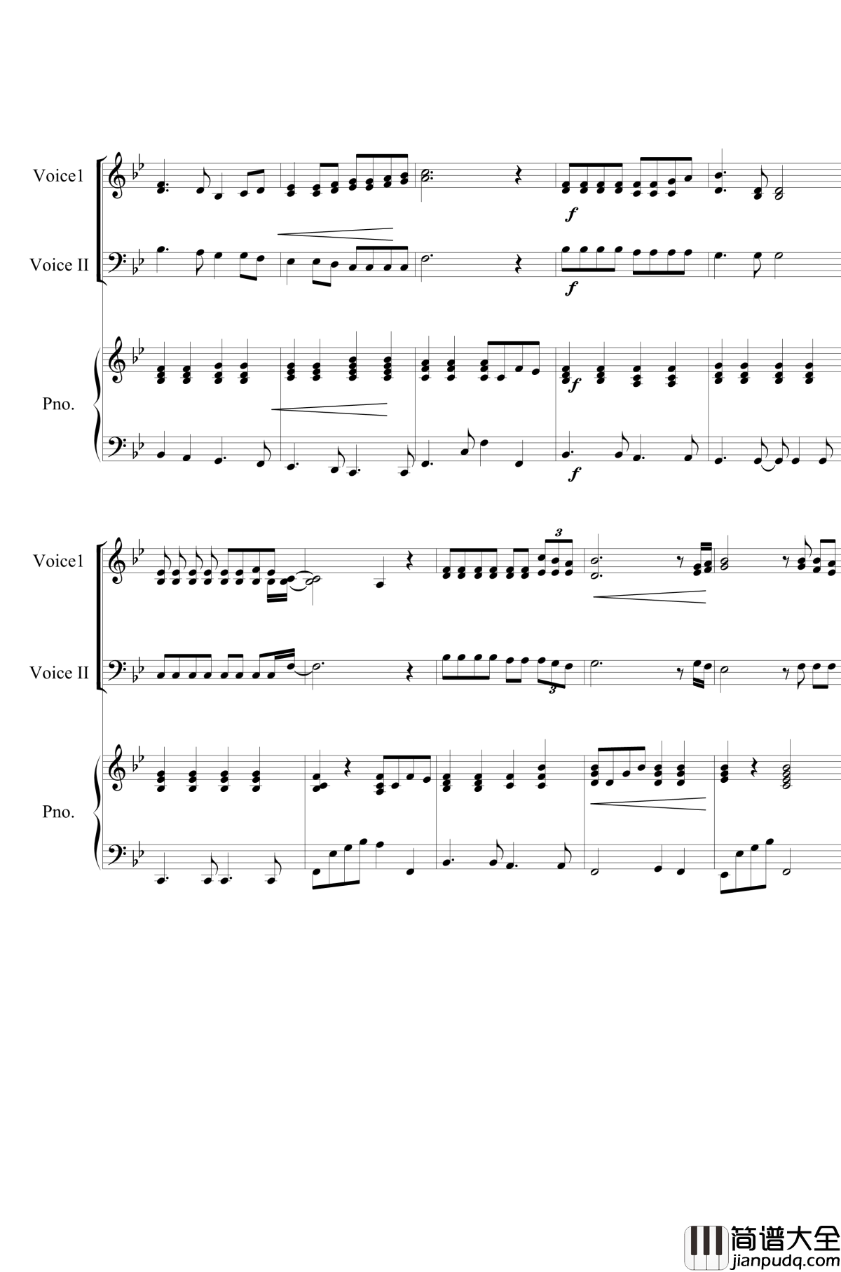 旅立ちの日に钢琴谱_日常第26话ED_白石稔