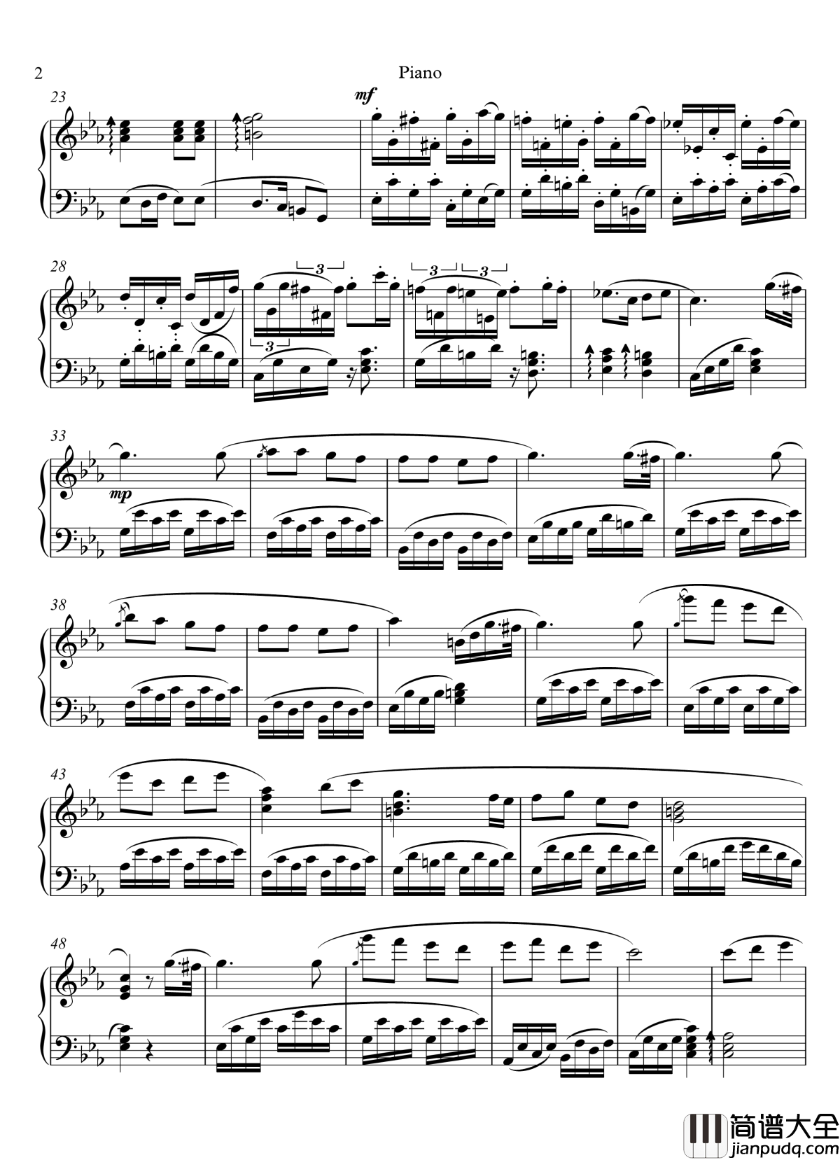 人间有味是清欢钢琴谱_音乐神宝儿