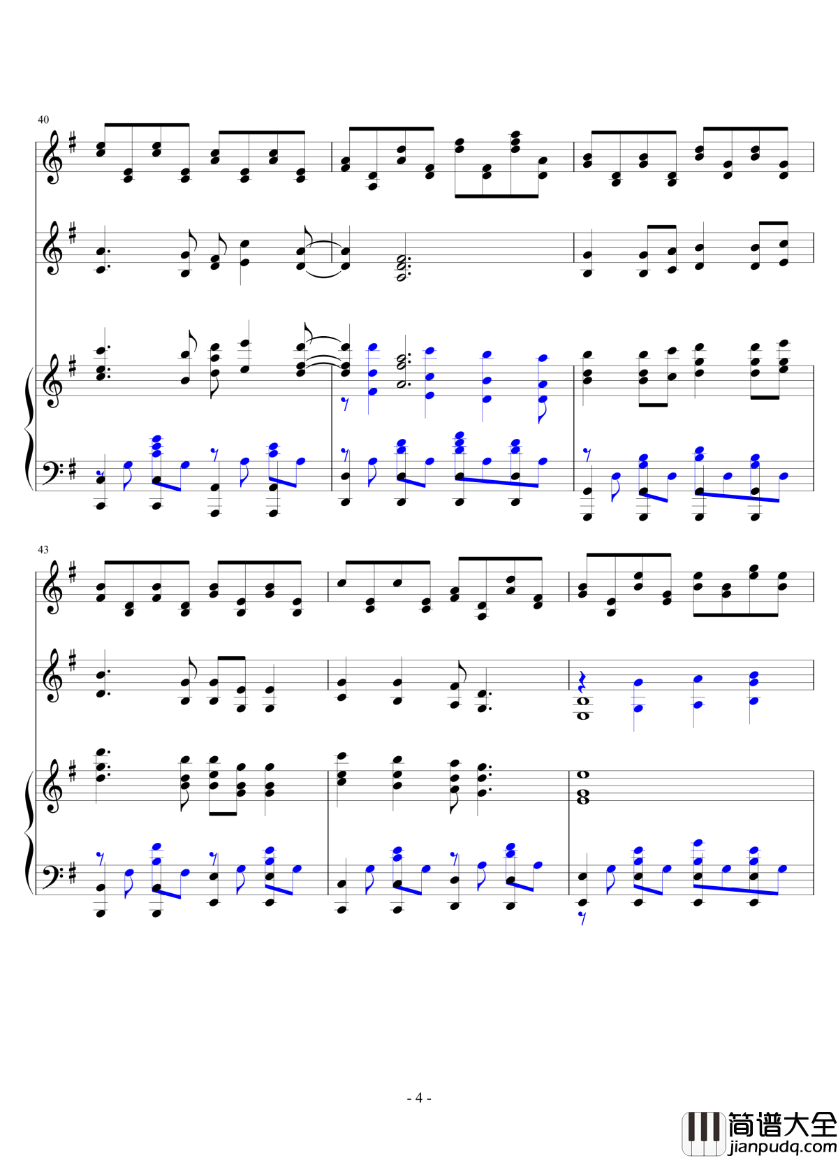 回家的路钢琴谱__小虎还乡_主题曲_1.0完美版_小虎还乡