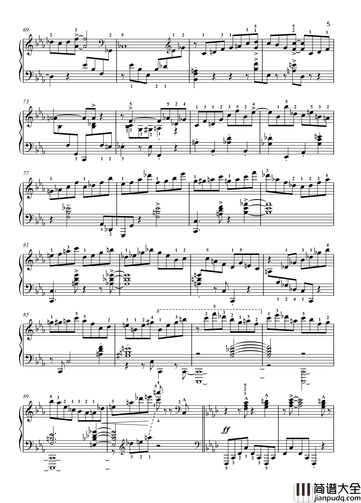 8._Final钢琴谱_带指法_八首音乐会练习曲_Eight_Concert_?tudes_Op_40___No.__爵士_尼古拉·凯帕斯汀