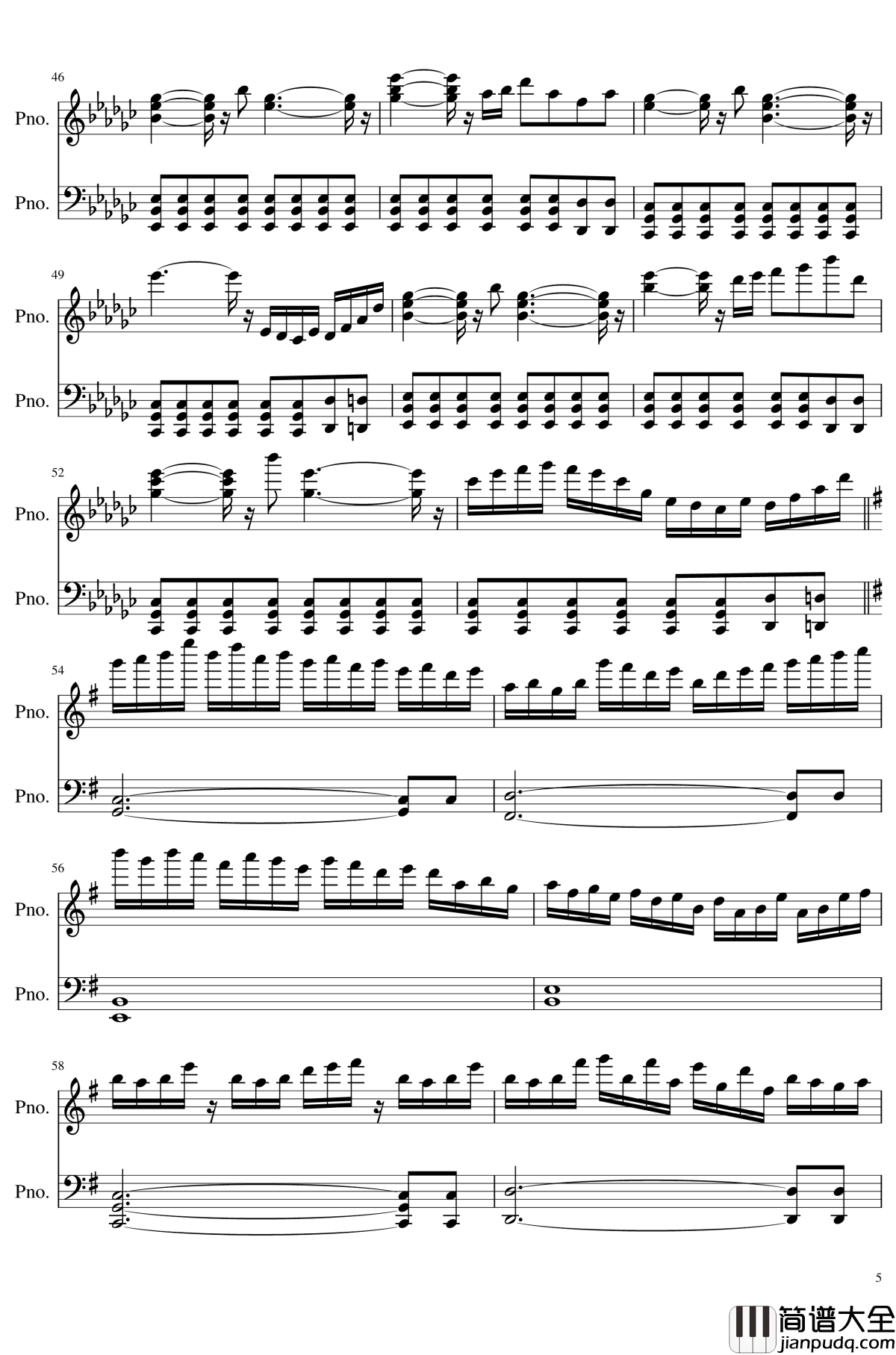 少女绮想曲_~_Dream_Battle钢琴谱_东方永夜抄_东方project