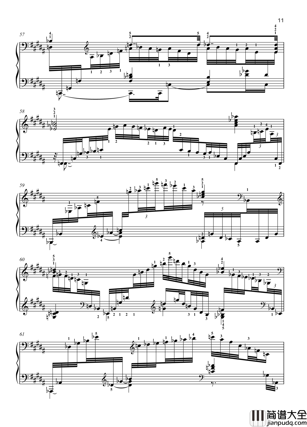 No._4._Reminiscence钢琴谱_带指法_八首音乐会练习曲__Eight_Concert_?tudes_Op_40____爵士_尼古拉·凯帕斯汀