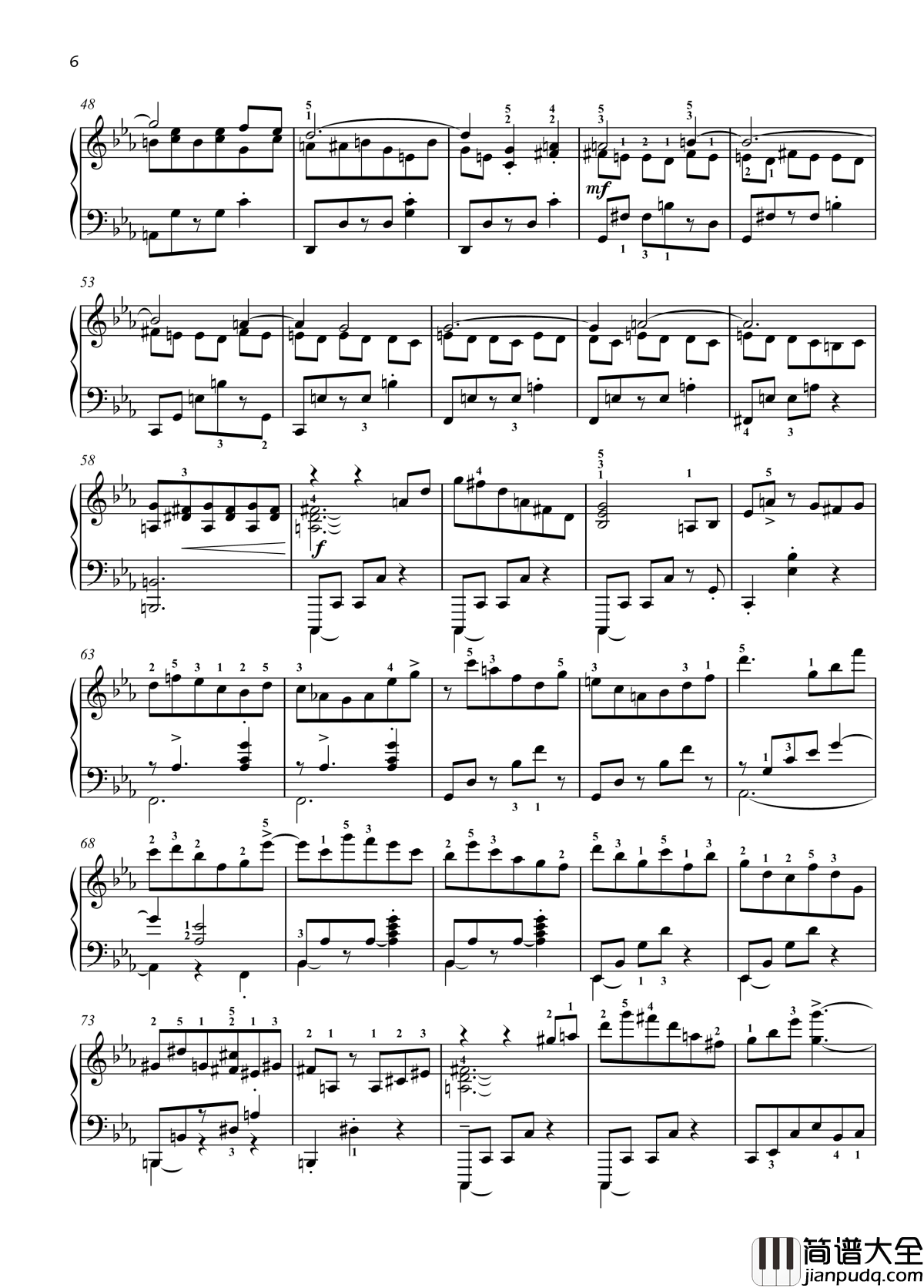 No._2._Dream._Moderato钢琴谱_带指法__八首音乐会练习曲_Eight_Concert_?tudes_Op_40__爵士_尼古拉·凯帕斯汀