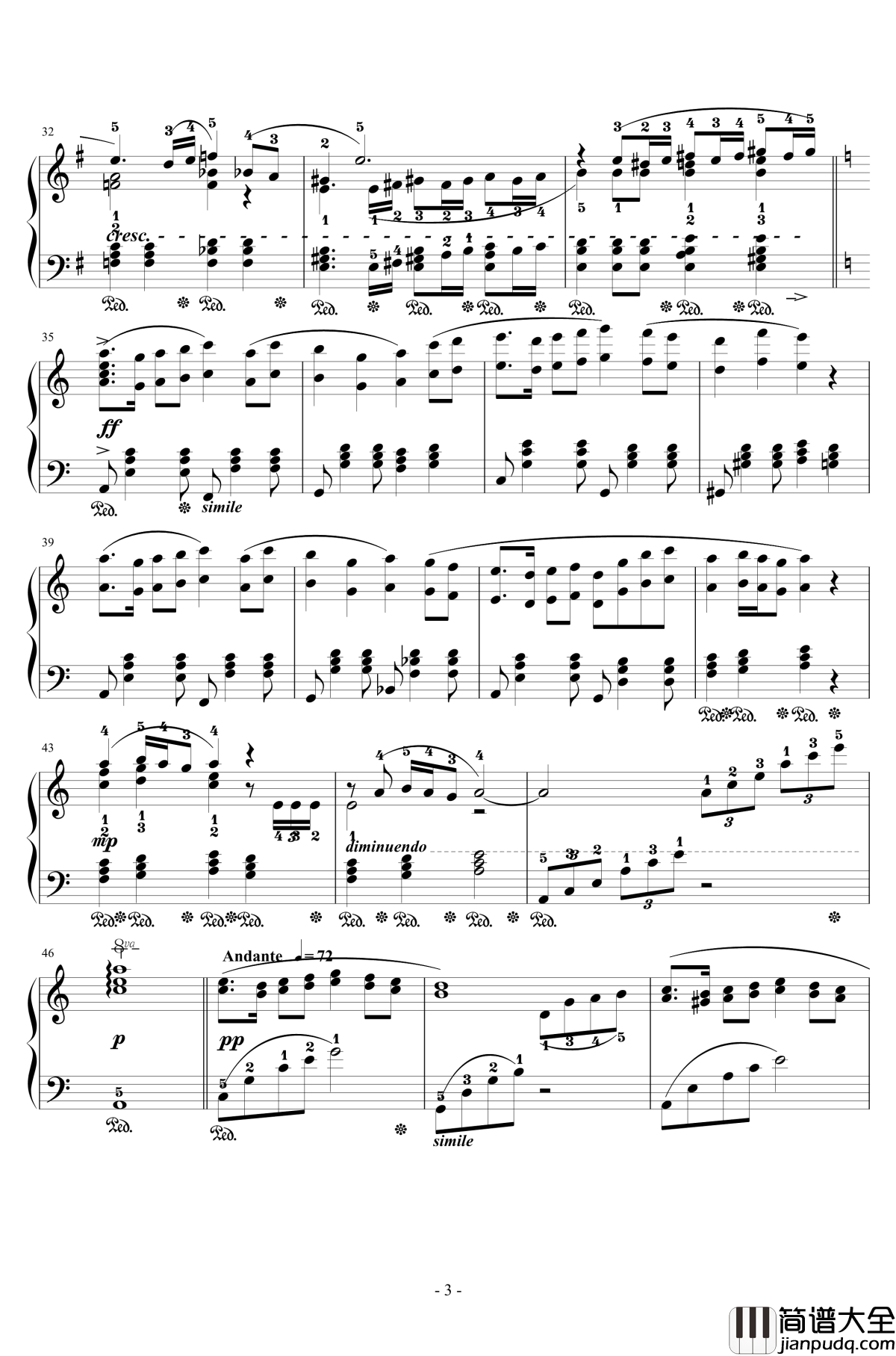 Ronfaure钢琴谱_Orchestra_Version_FFXI__植松伸夫