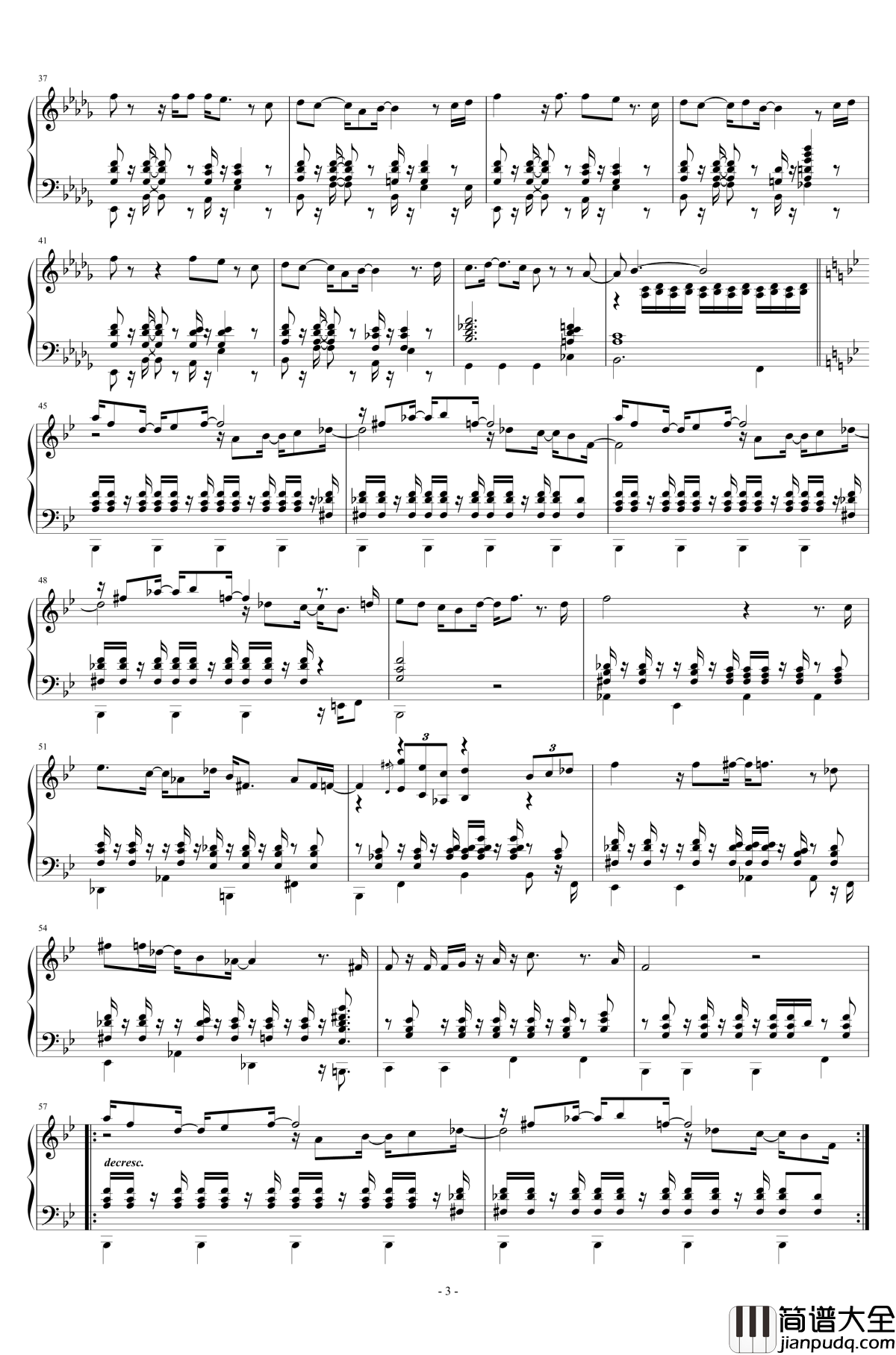 I_Wish_I_Could_Go_Travelling_Again钢琴谱_Stacey_Kent