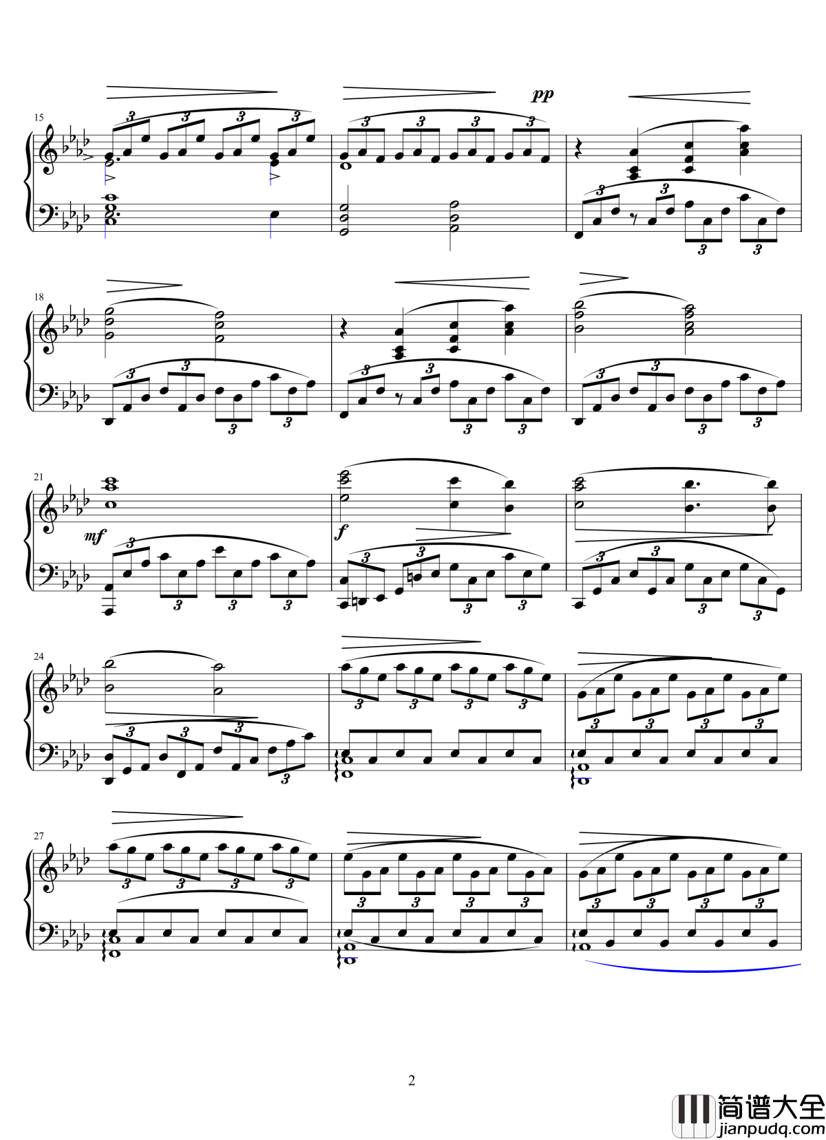 沈巍钢琴谱_镇魂