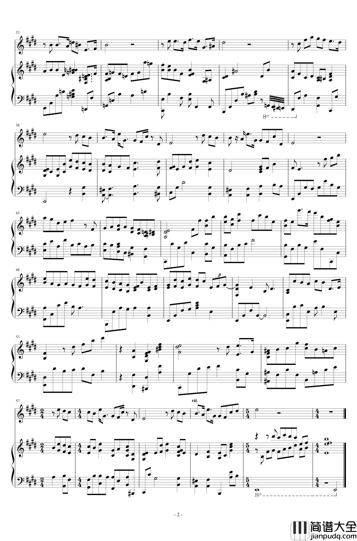 A_Wish钢琴谱_Fred_Hersch