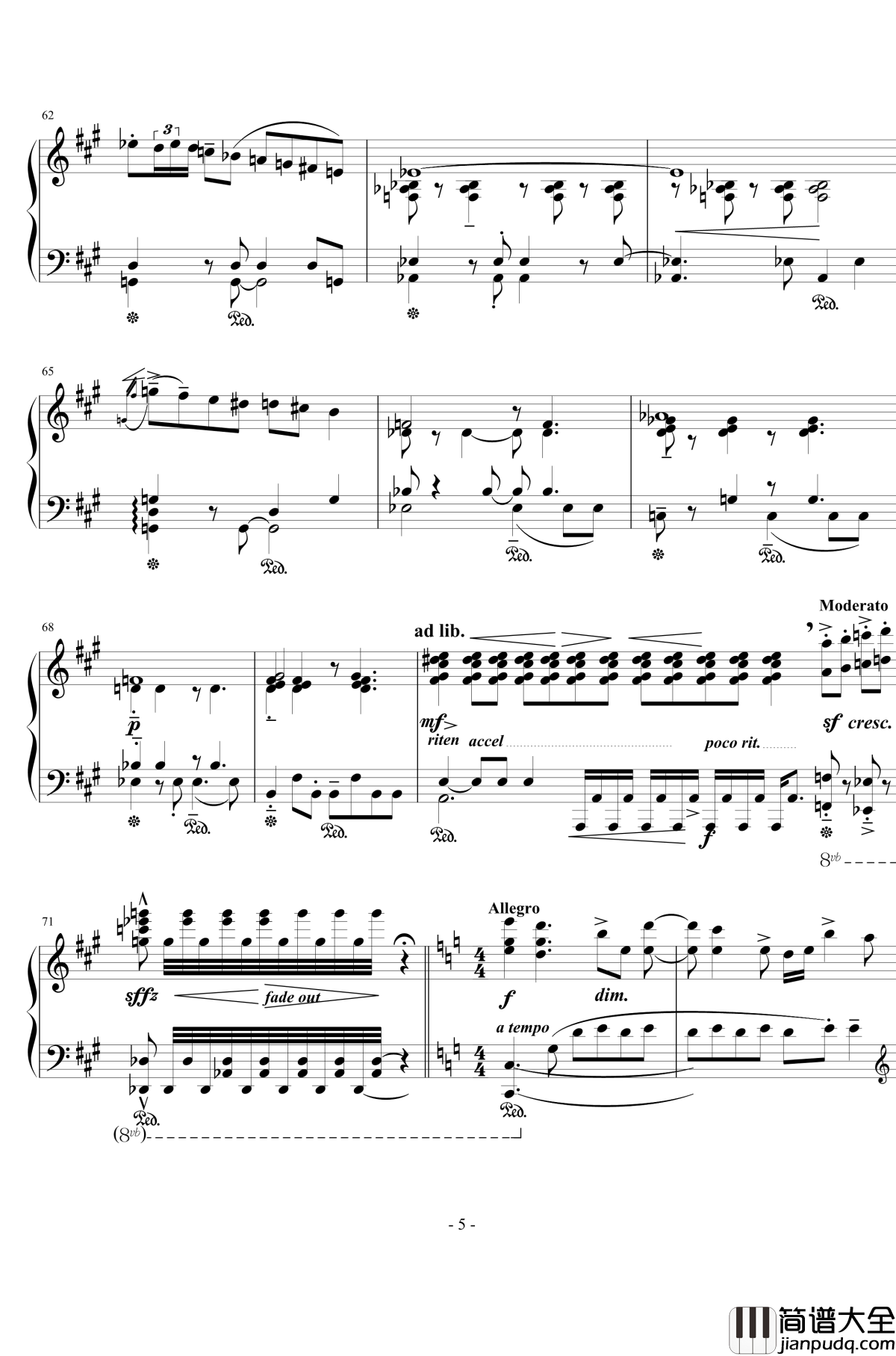 踏み出すニュー钢琴谱_H_ZETT_M_H_ZETT_M