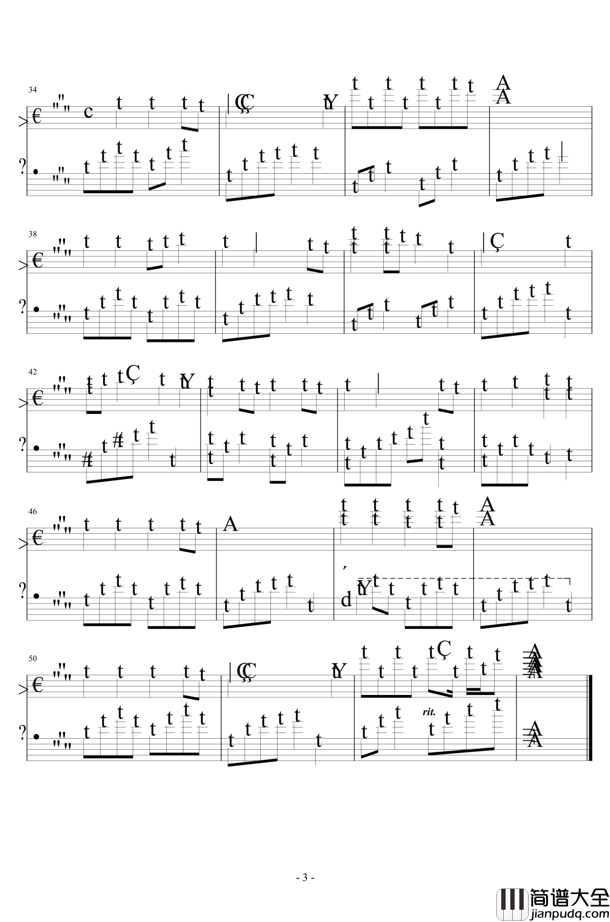 The_105th_Days钢琴谱_第105天_deemo短版_pianoboy