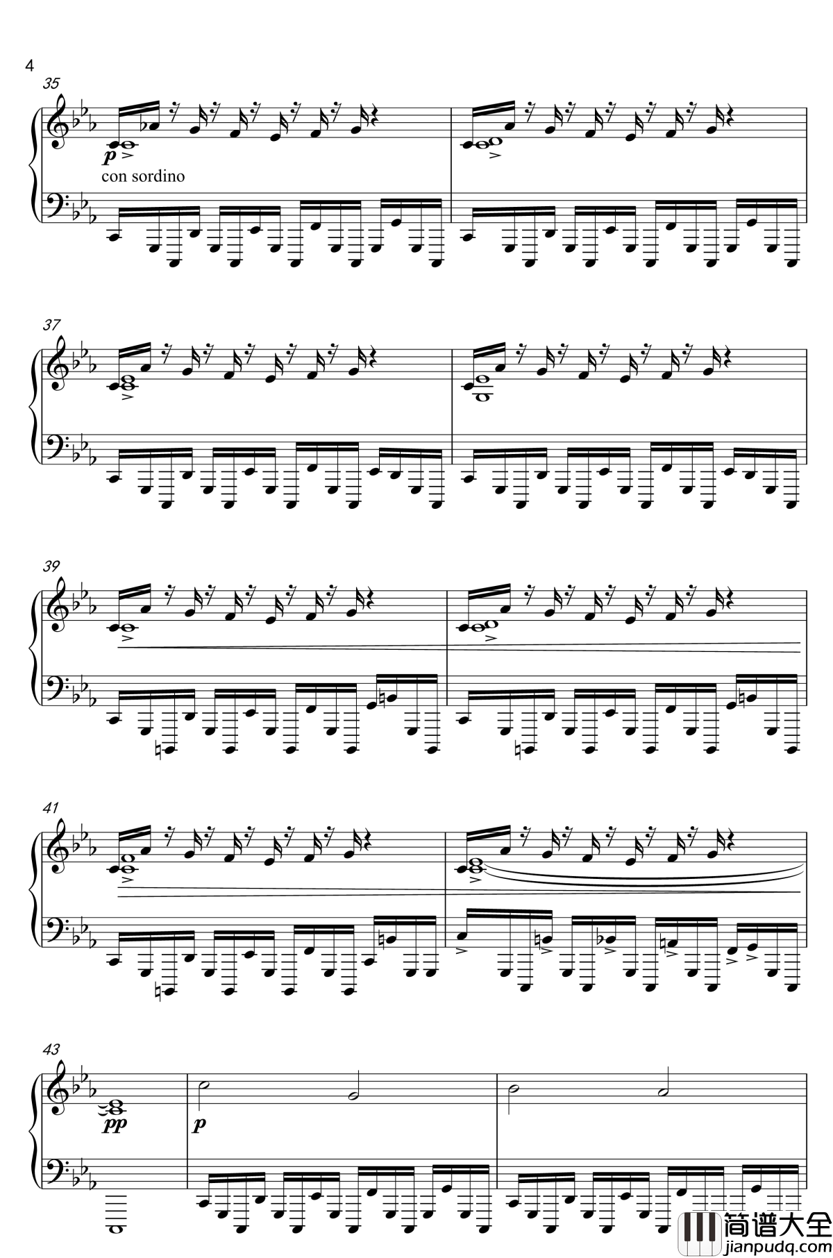 康纳主题曲钢琴谱_底特律：成为人类