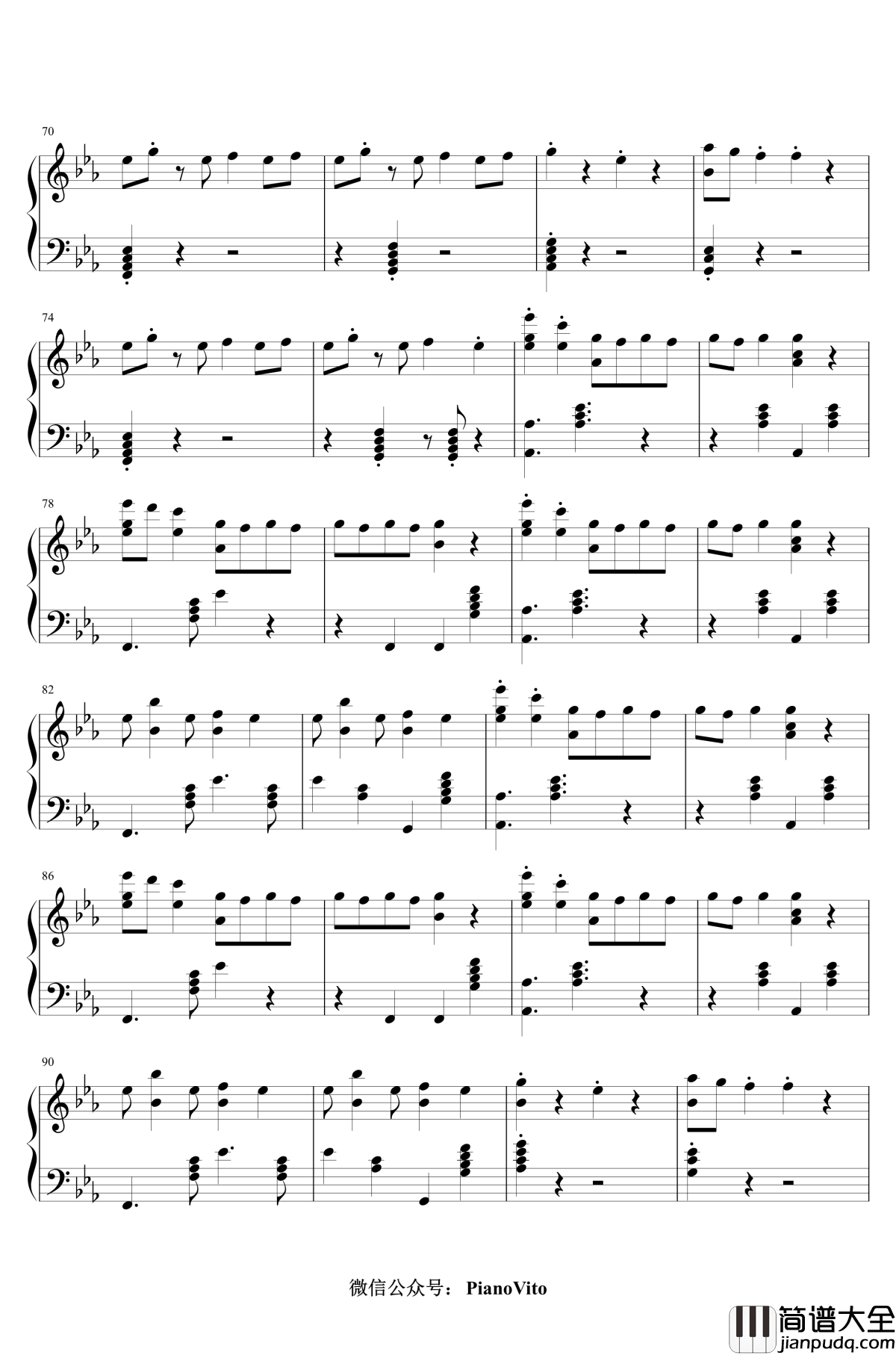 Sad钢琴谱_Tentacion